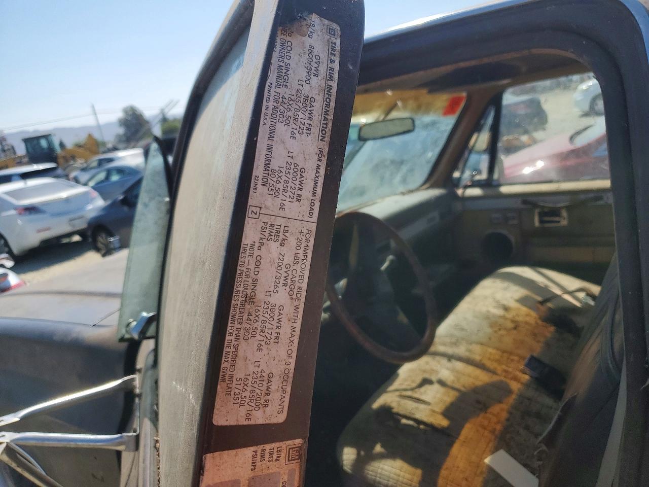 1985 Gmc C2500 Two Tone vin: 1GTGC24J1FJ510767
