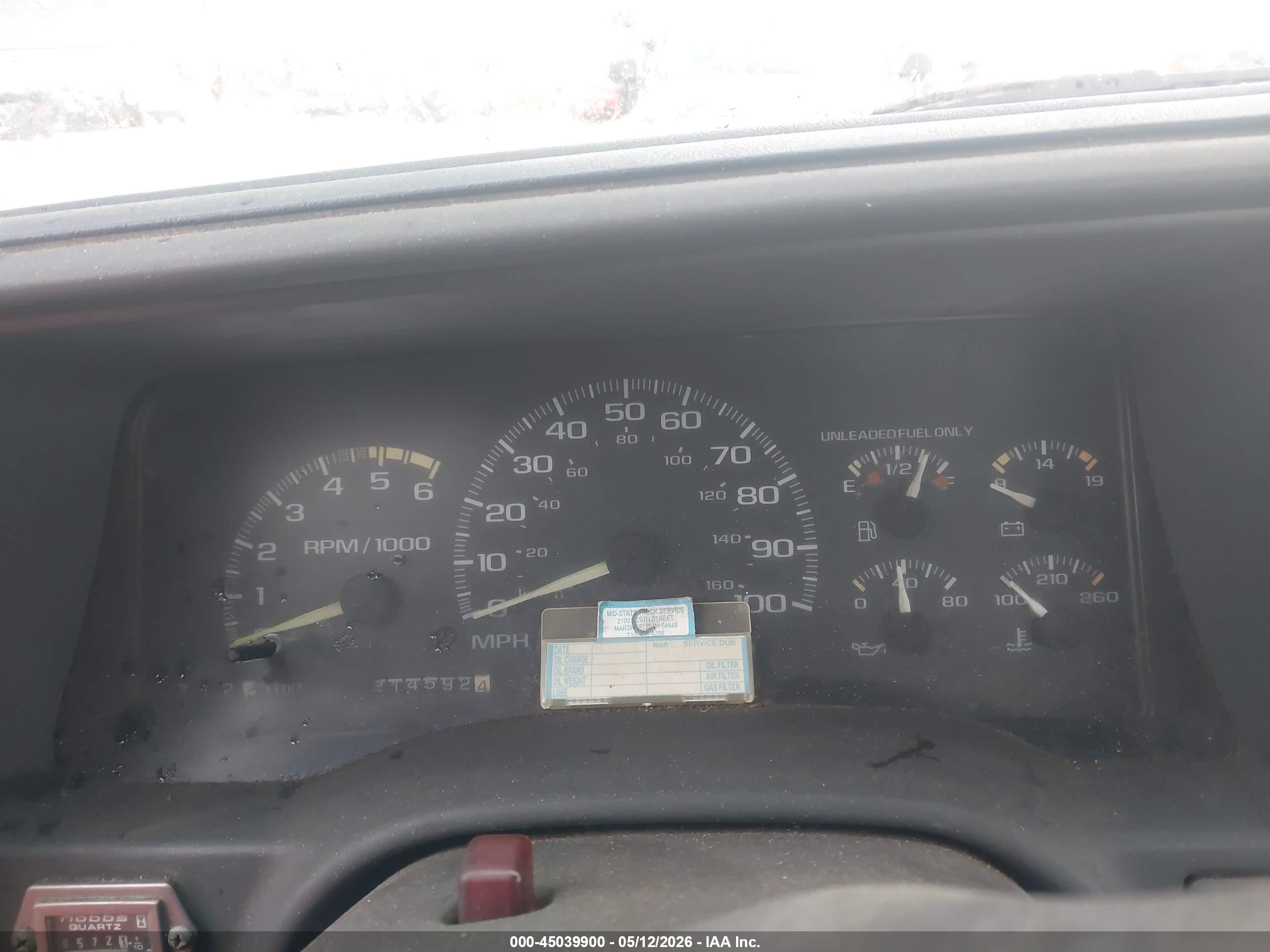 1996 Gmc Sierra C2500 Blue vin: 1GTGC24J2TE551932