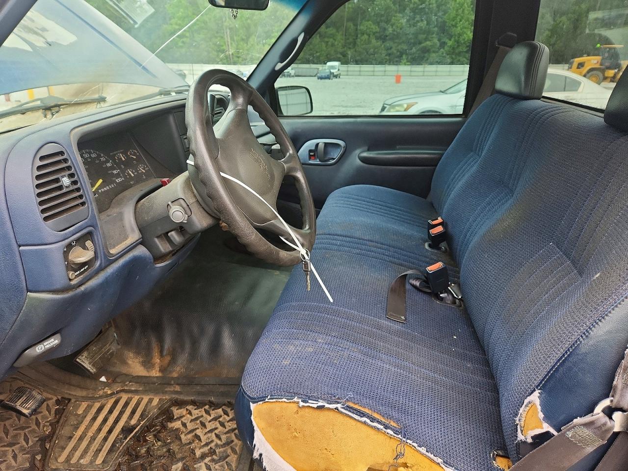 1995 Gmc Sierra C2500 Синий vin: 1GTGC24K5SZ554159