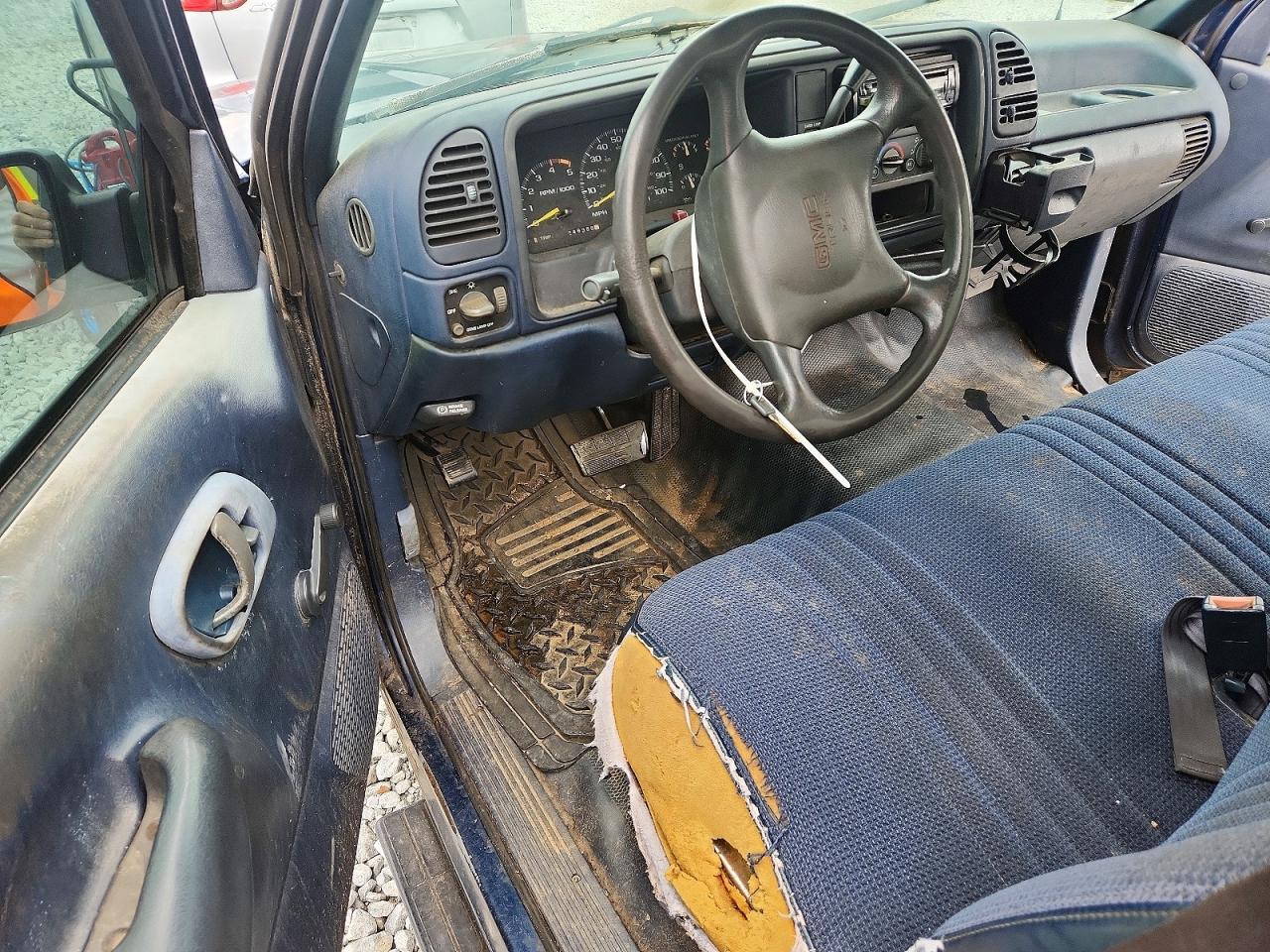 1995 Gmc Sierra C2500 Синий vin: 1GTGC24K5SZ554159