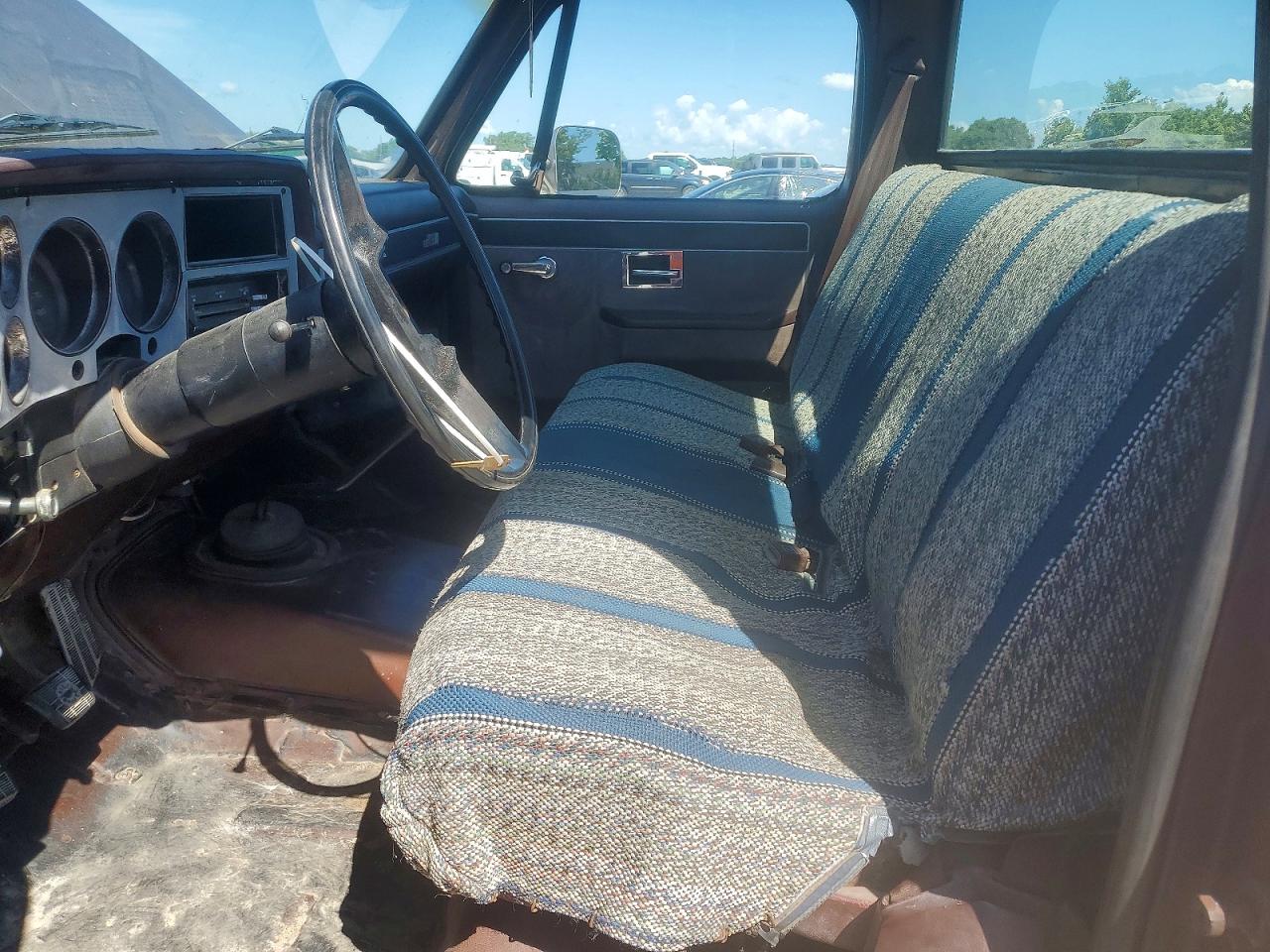 1983 Gmc C2500 Burgundy vin: 1GTGC24M4DS501742