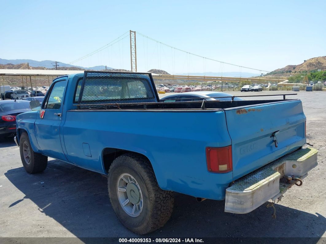 1984 Gmc C2500   Blue vin: 1GTGC24M9EJ523713