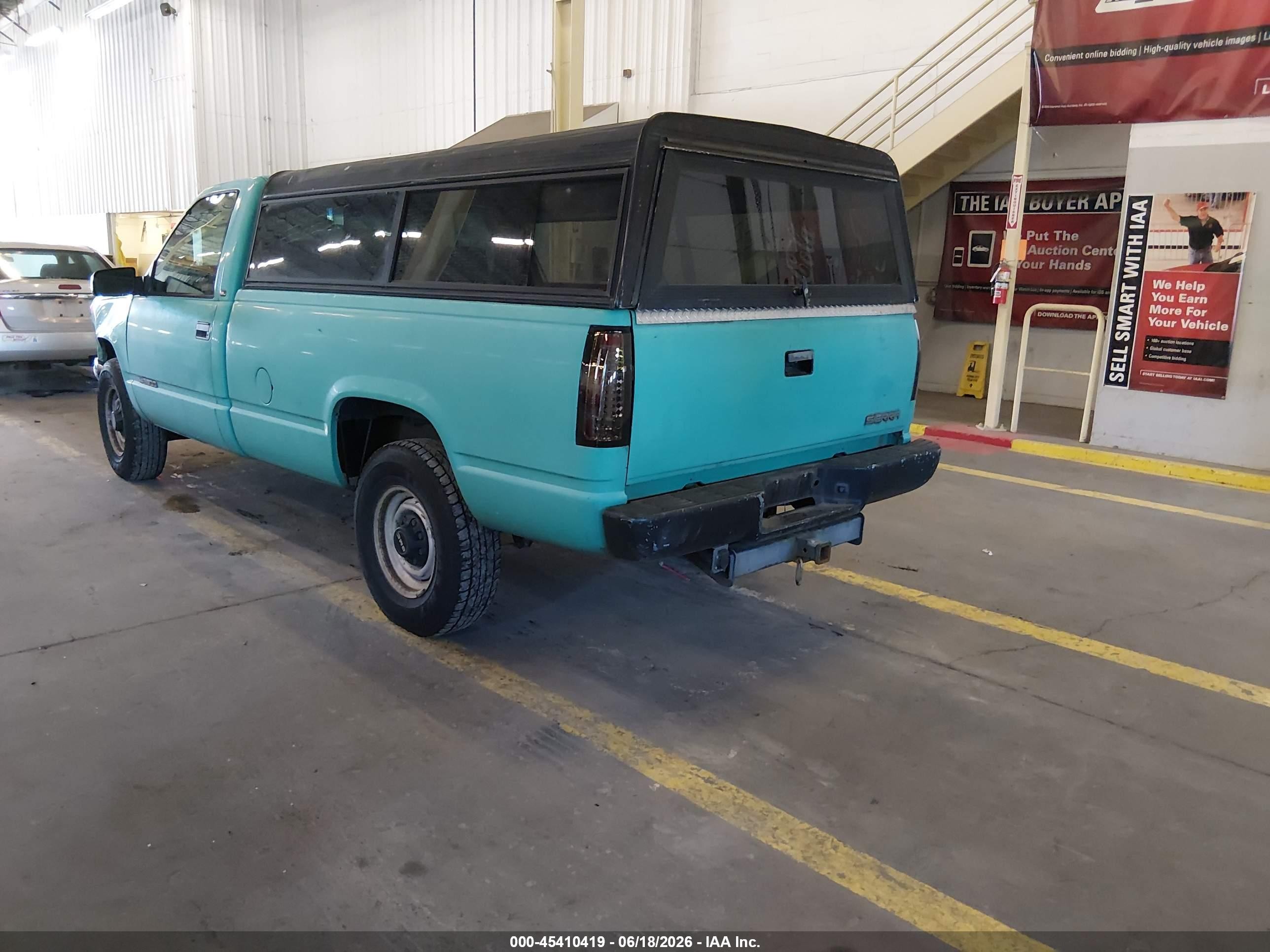 1998 Gmc Sierra 2500 Hd Sl Turquoise vin: 1GTGC24R2WZ504063