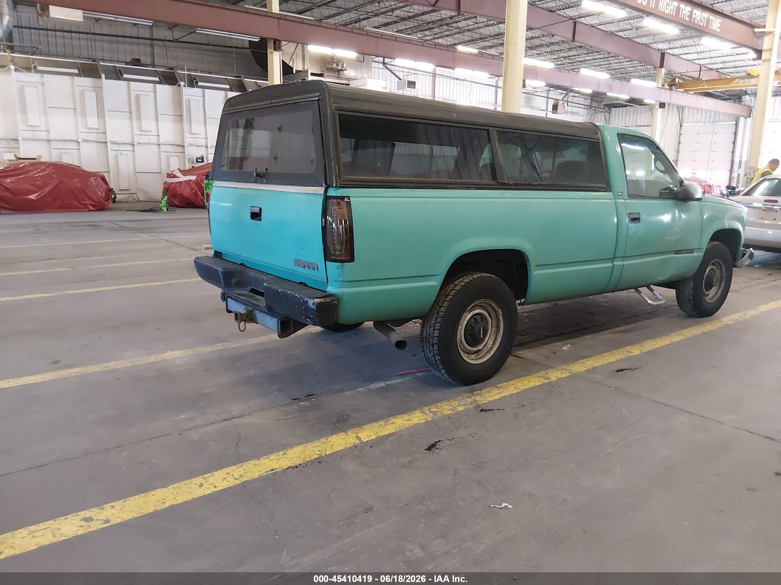 1998 Gmc Sierra 2500 Hd Sl Turquoise vin: 1GTGC24R2WZ504063