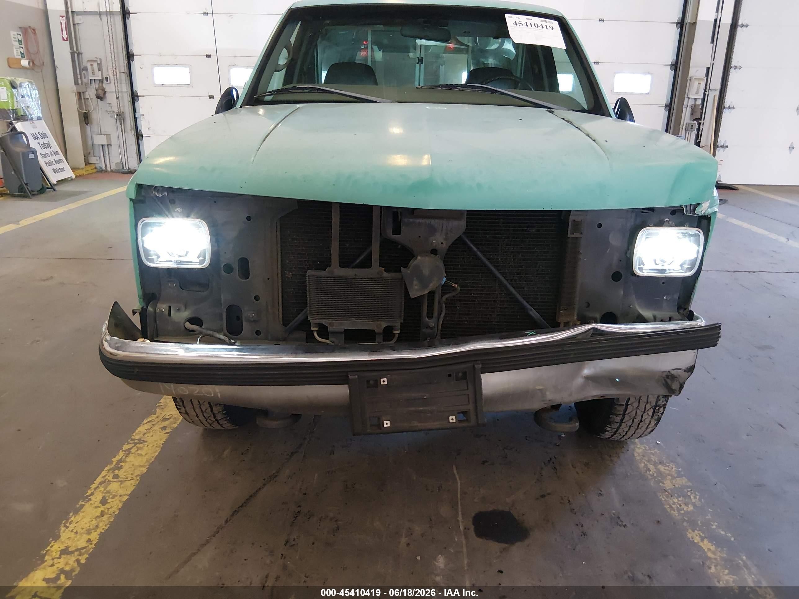 1998 Gmc Sierra 2500 Hd Sl Turquoise vin: 1GTGC24R2WZ504063