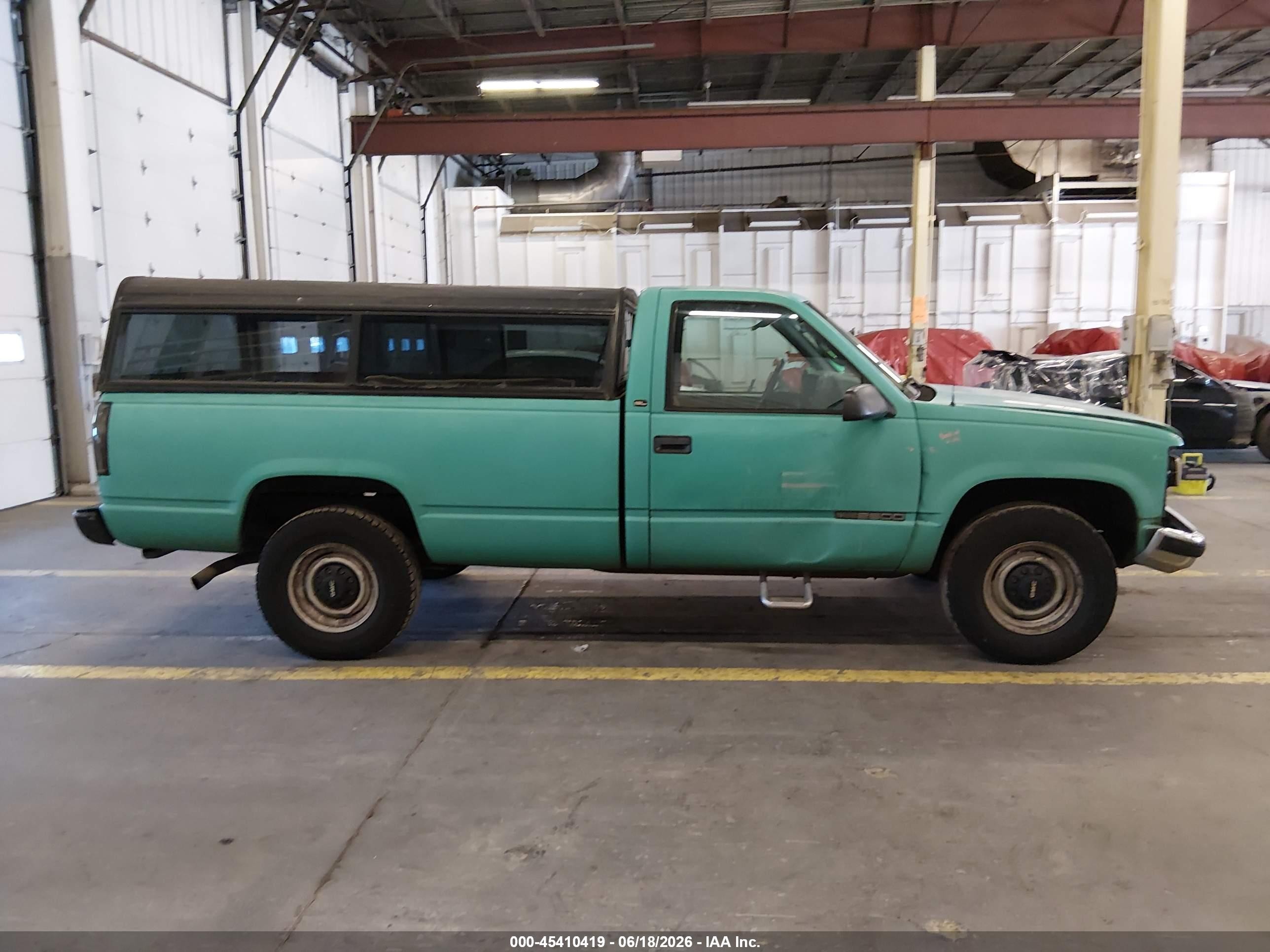1998 Gmc Sierra 2500 Hd Sl Turquoise vin: 1GTGC24R2WZ504063