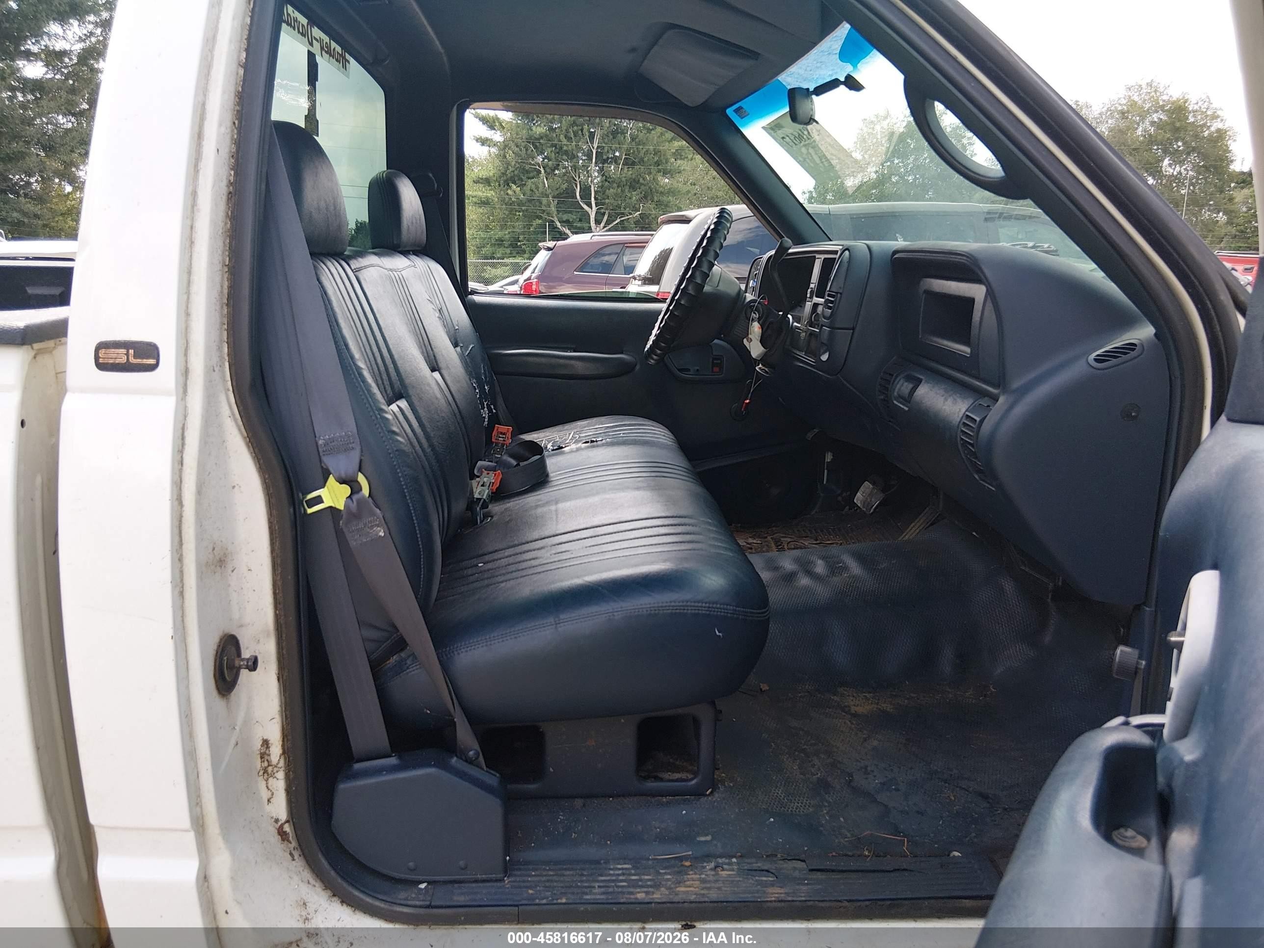 1999 Gmc Sierra 2500 Sl (carry-over) White vin: 1GTGC24R6XF060026