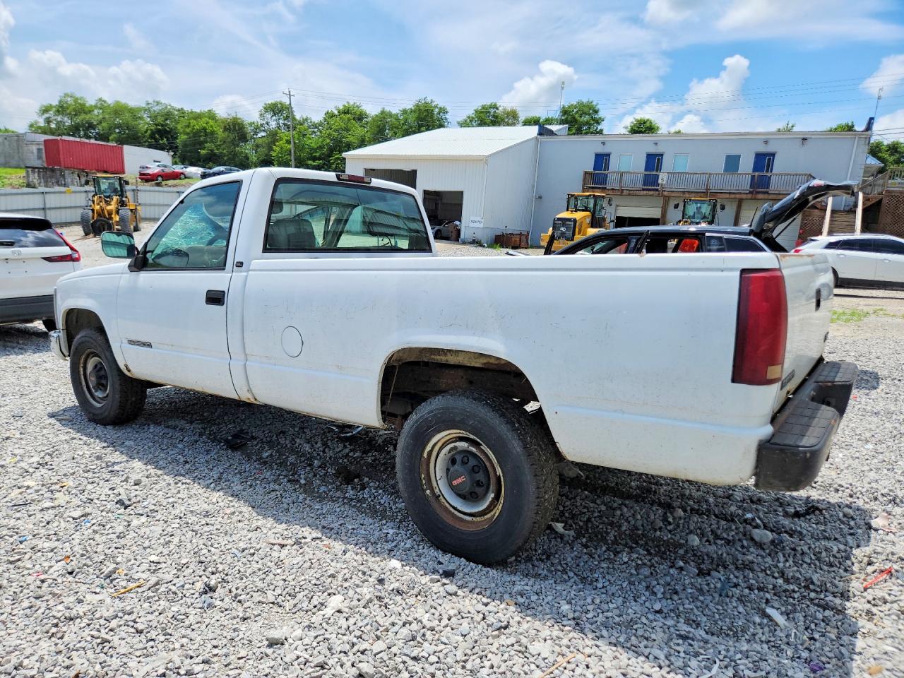 2000 Gmc Sierra C2500 White vin: 1GTGC24R6YR186547