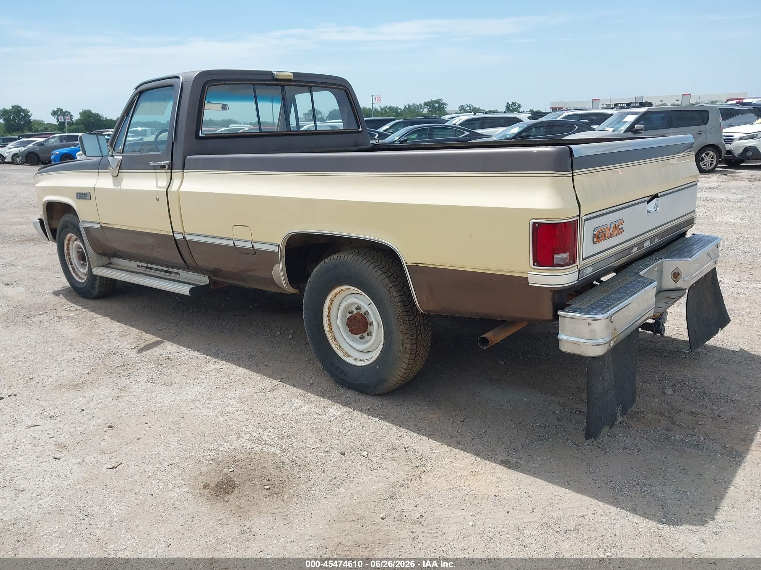 1984 Gmc C2500   Teal vin: 1GTGC24WXEJ511698