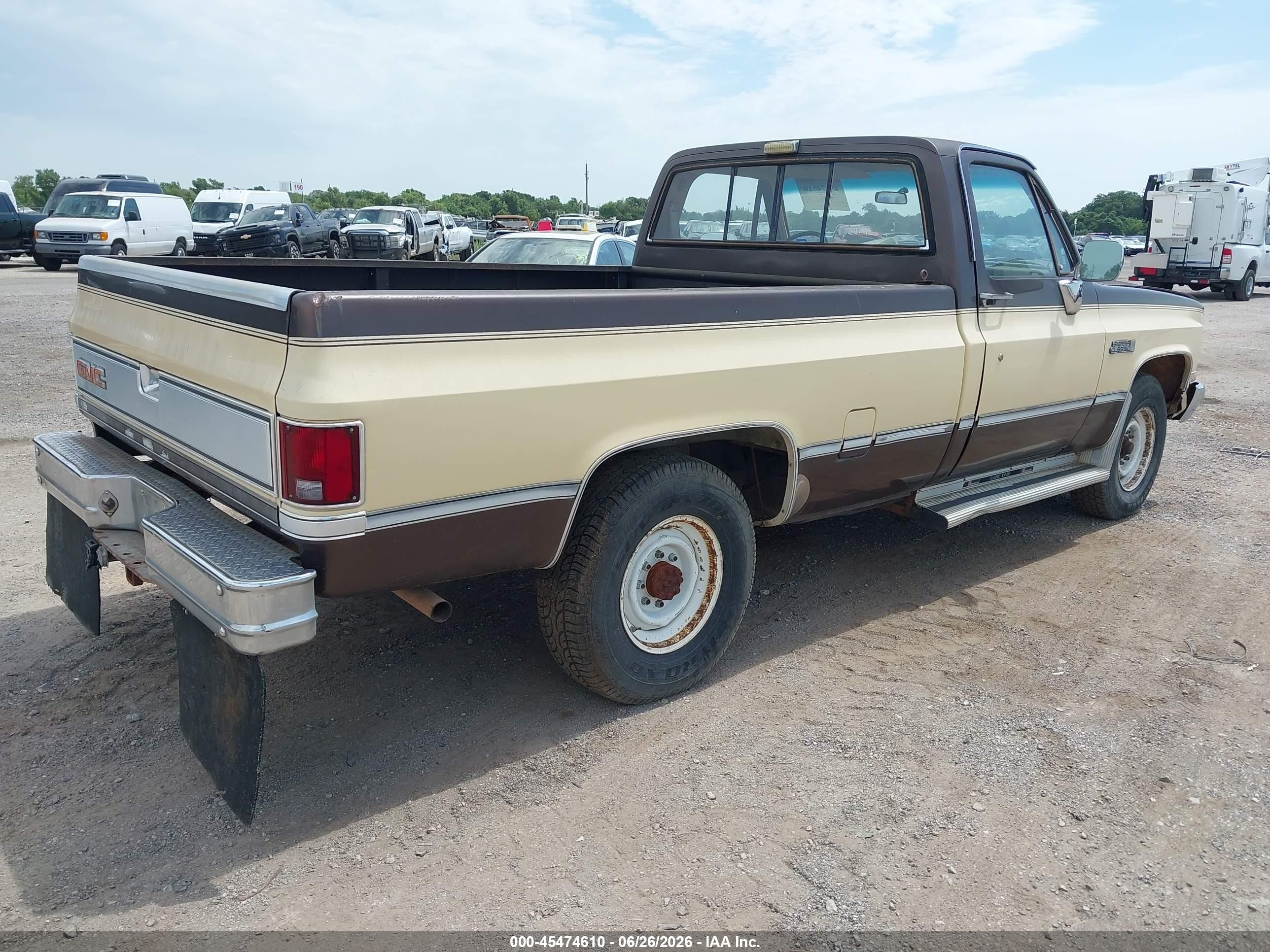 1984 Gmc C2500   Teal vin: 1GTGC24WXEJ511698