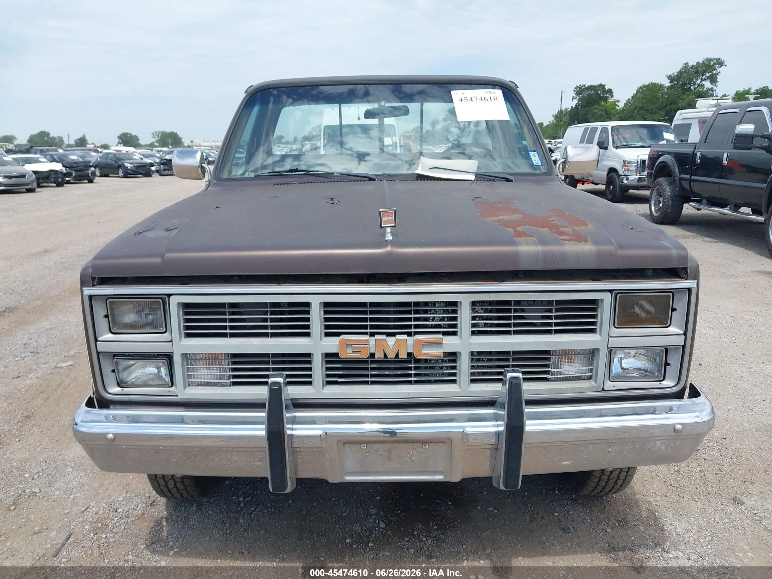 1984 Gmc C2500   Teal vin: 1GTGC24WXEJ511698