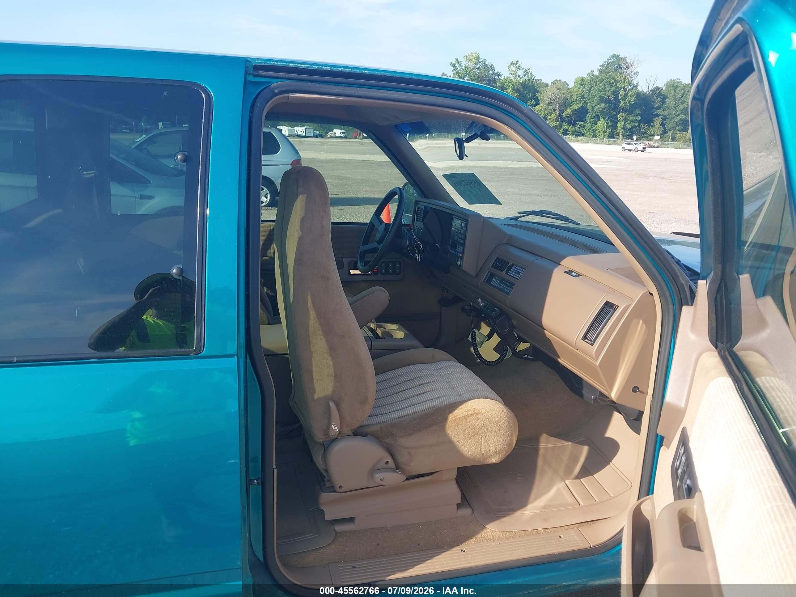 1994 Gmc Sierra C2500 Зеленый vin: 1GTGC29K6RE565231