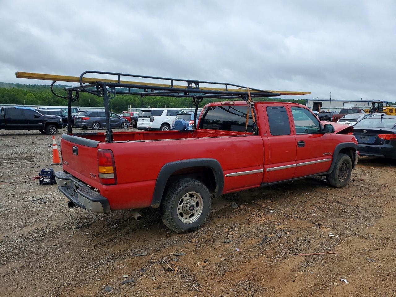 2000 Gmc New Sierra C2500 Красный vin: 1GTGC29U6YE371525