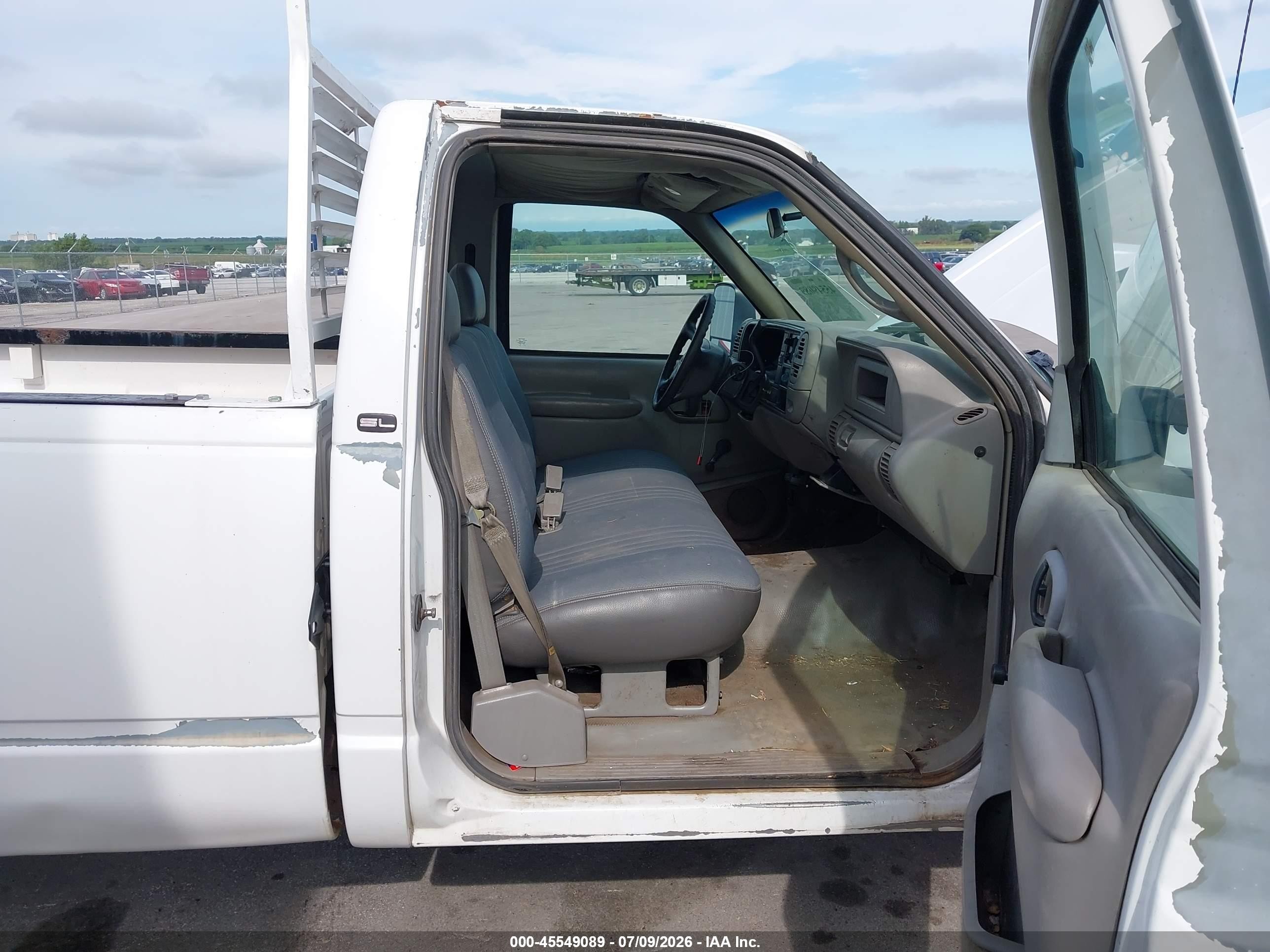 1997 Gmc Sierra 3500 Hd Sl Белый vin: 1GTGC34J7VF035844