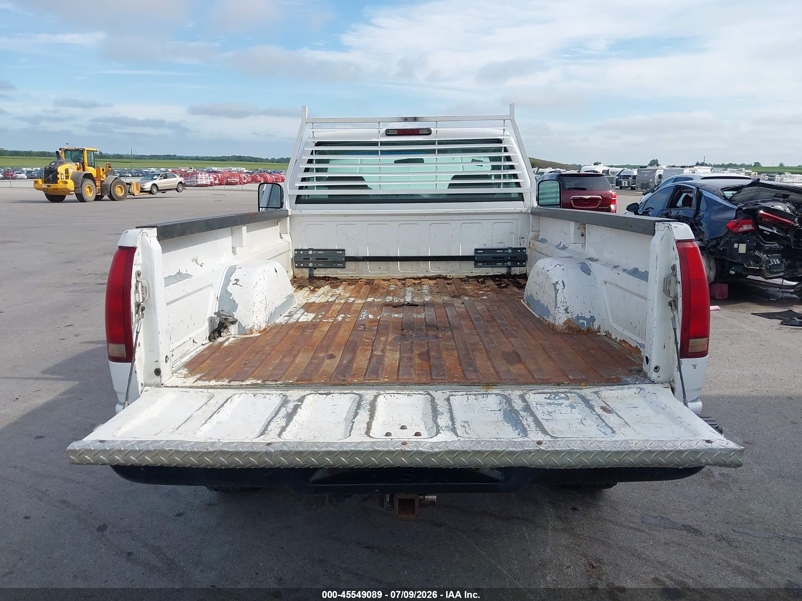 1997 Gmc Sierra 3500 Hd Sl Белый vin: 1GTGC34J7VF035844