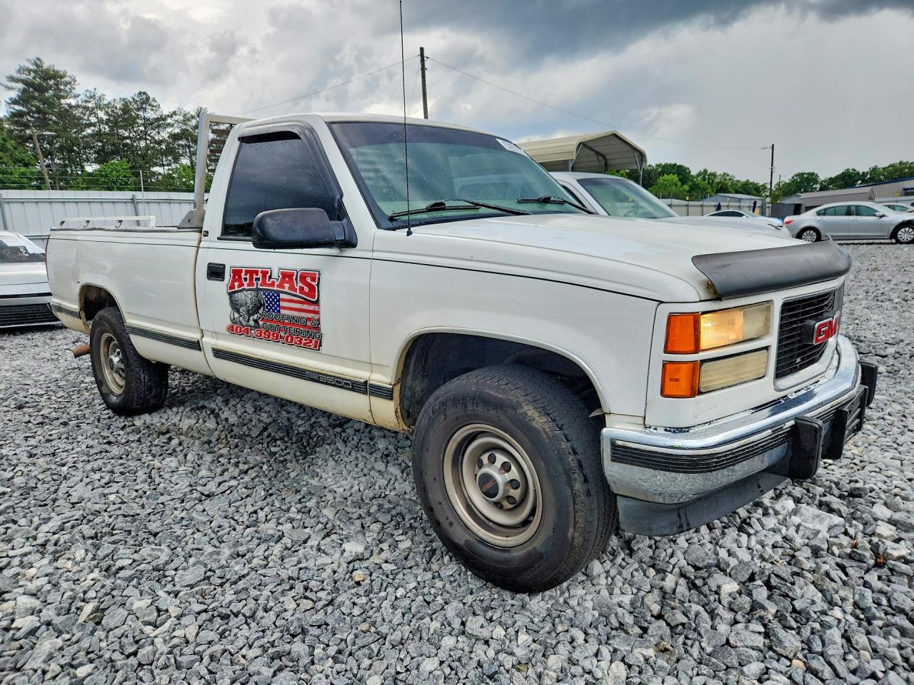 2000 Gmc Sierra C3500 White vin: 1GTGC34R5YR154484