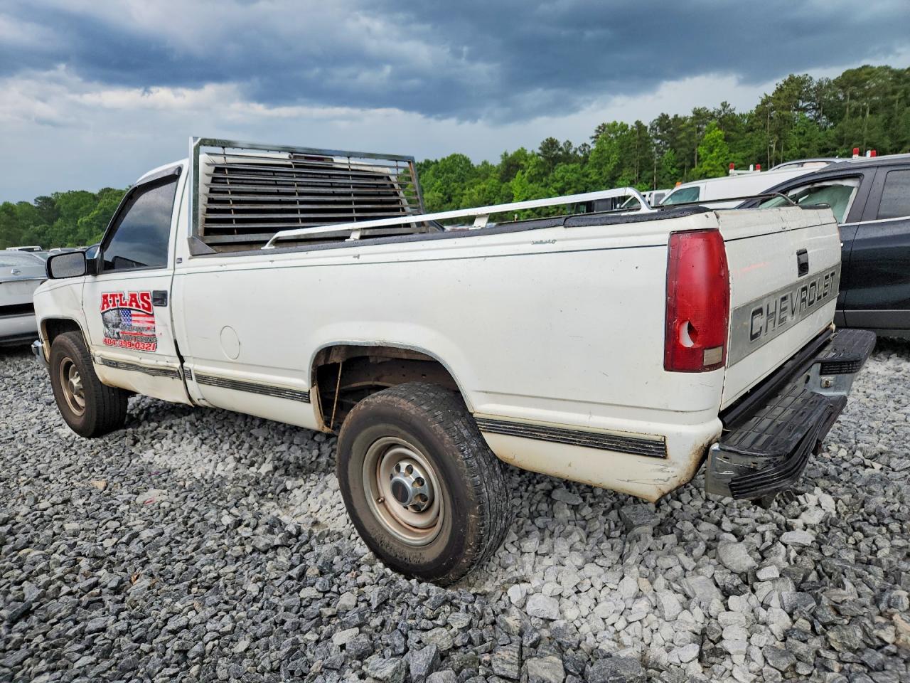 2000 Gmc Sierra C3500 White vin: 1GTGC34R5YR154484