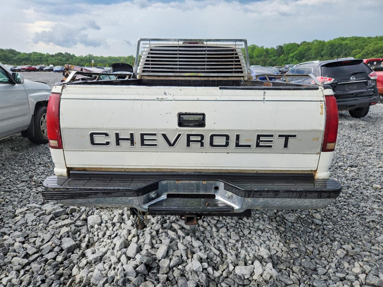 2000 Gmc Sierra C3500 White vin: 1GTGC34R5YR154484