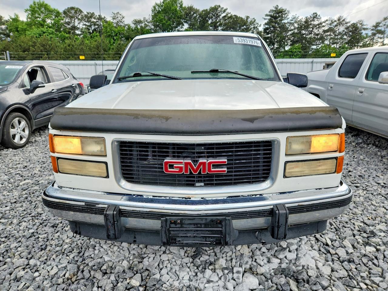 2000 Gmc Sierra C3500 White vin: 1GTGC34R5YR154484