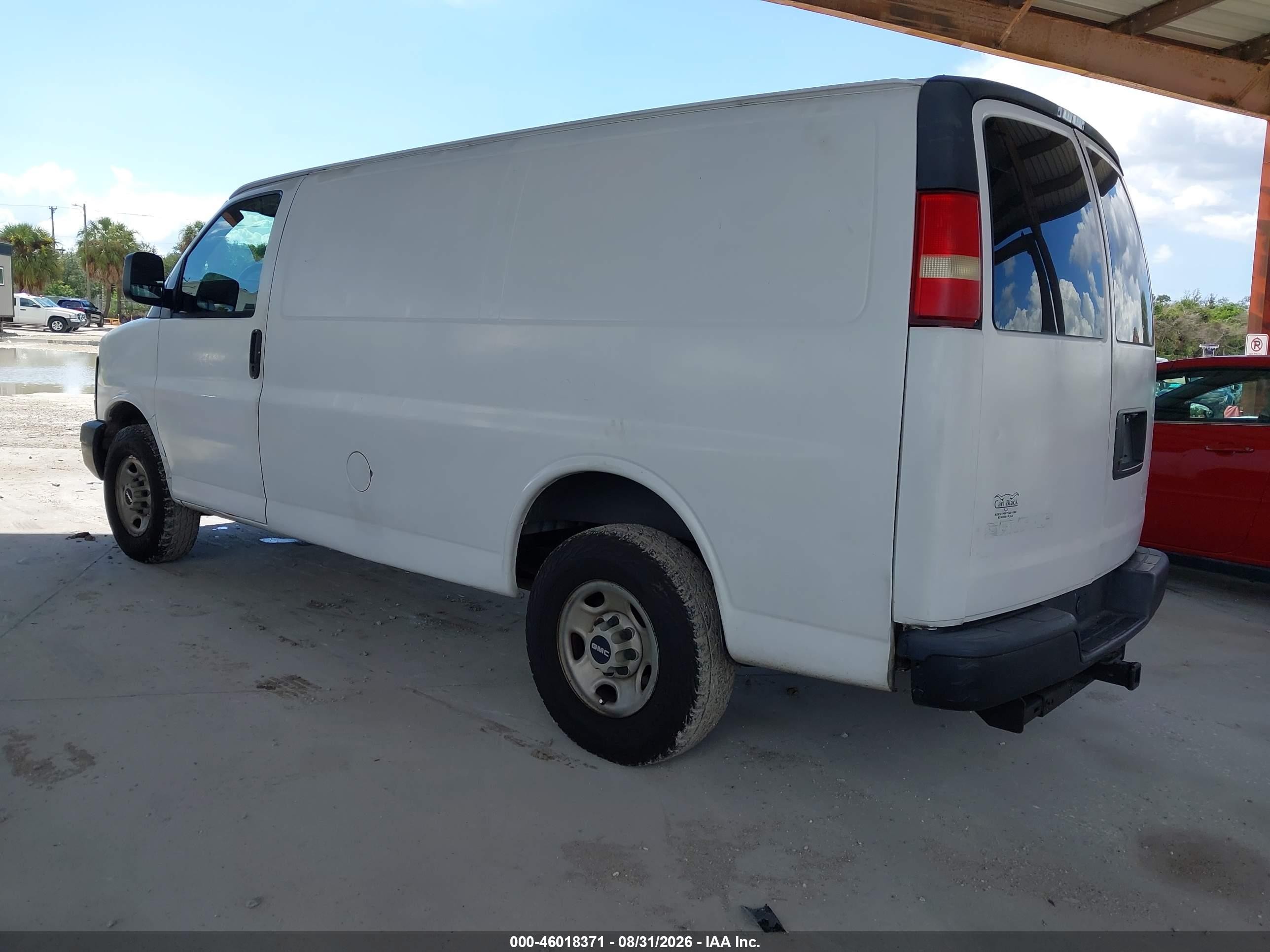 2008 Gmc Savana Work Van White vin: 1GTGG25C081145814