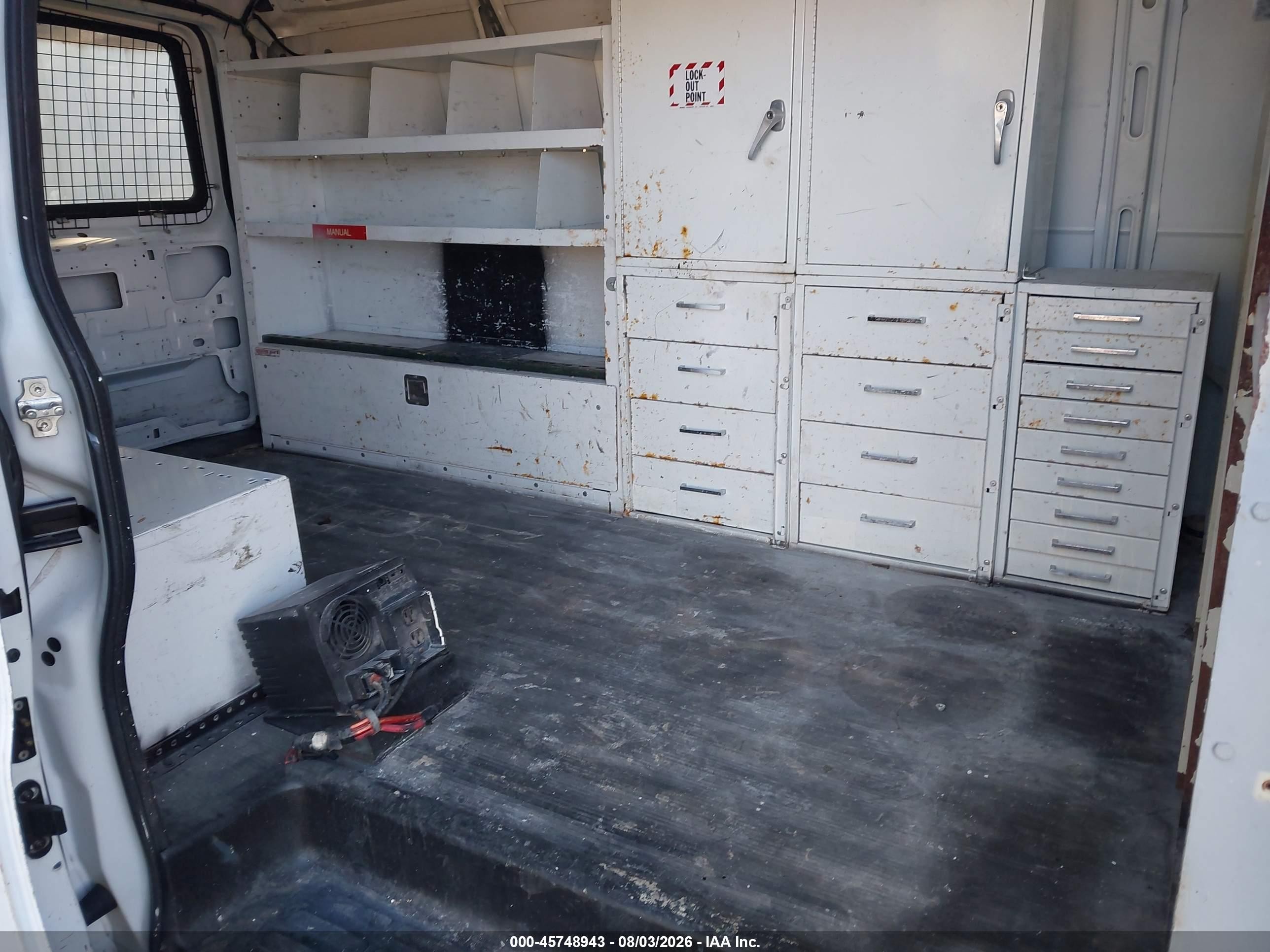 2008 Gmc Savana Work Van Белый vin: 1GTGG25C181182435