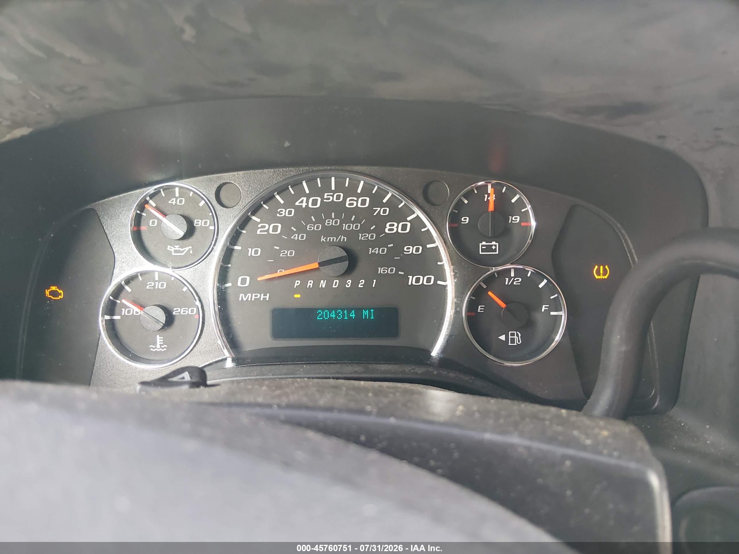 2008 Gmc Savana Work Van White vin: 1GTGG25C781190264
