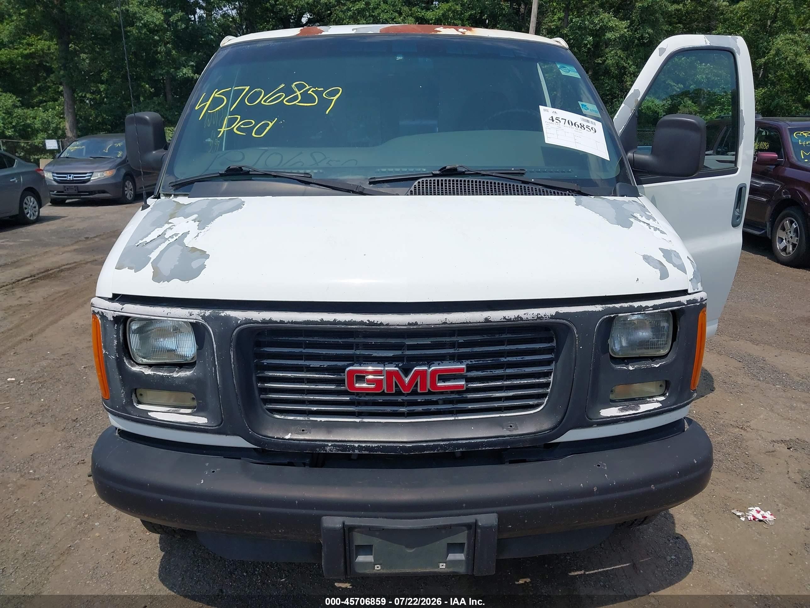 2002 Gmc Savana Standard White vin: 1GTGG25R421172266