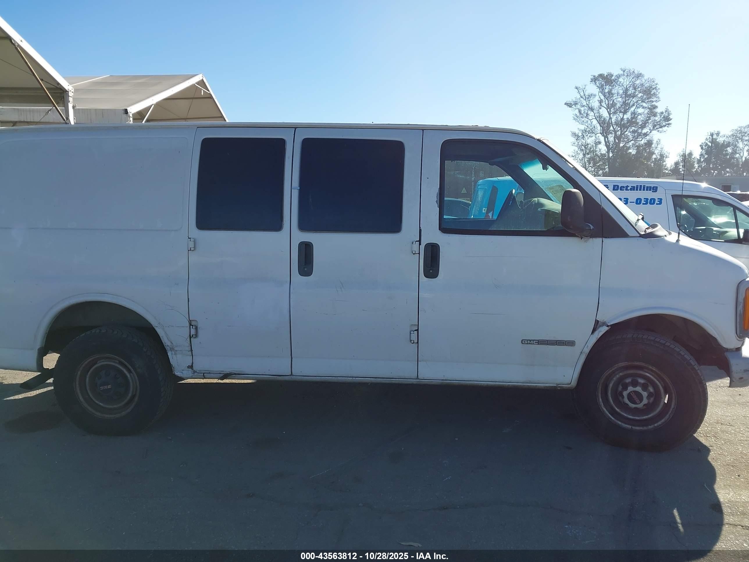 2002 Gmc Savana Standard White vin: 1GTGG25R421903343