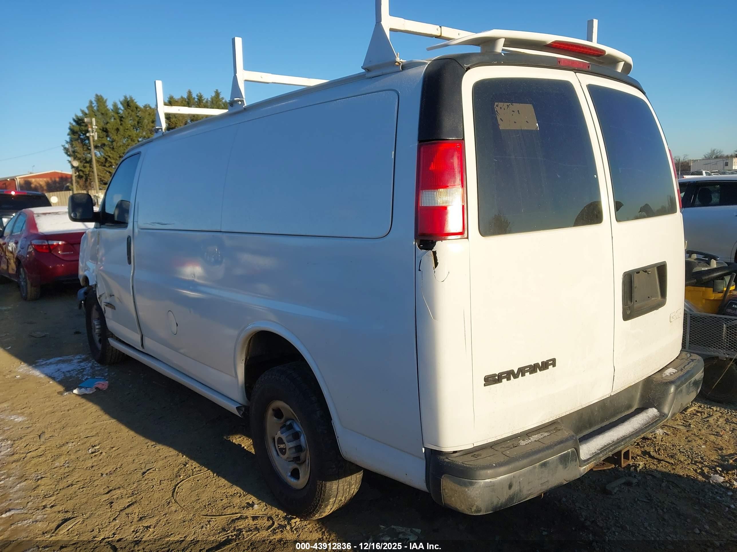 2003 Gmc Savana Standard Белый vin: 1GTGG25U231159909
