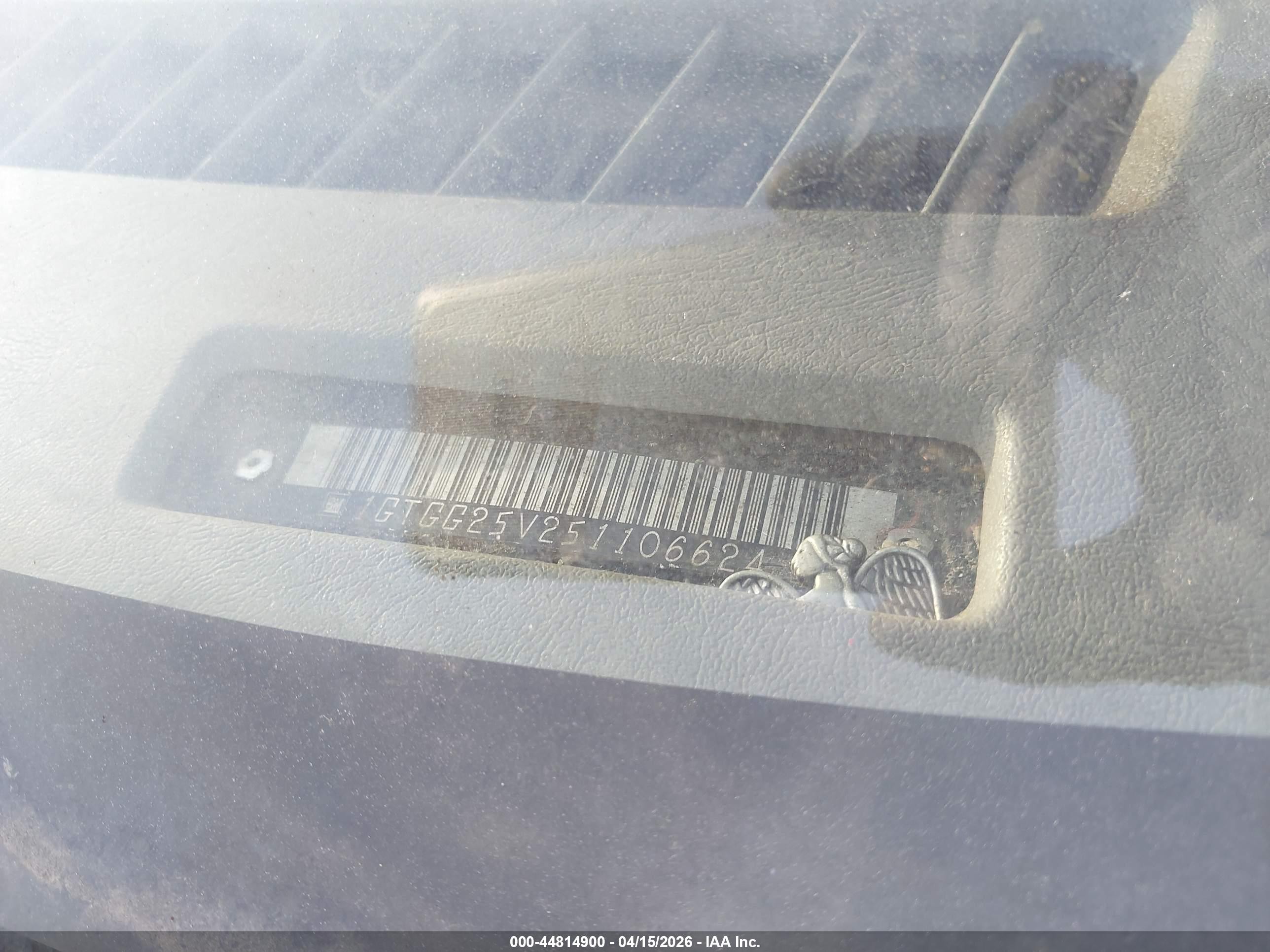 2005 Gmc Savana Standard Белый vin: 1GTGG25V251106624