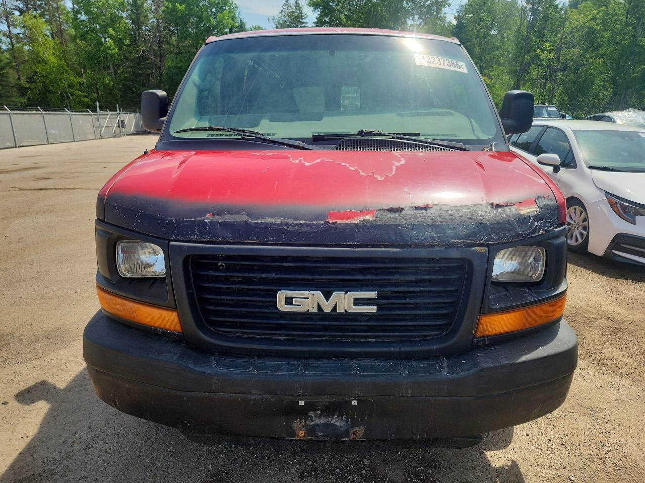 2005 Gmc Savana G2500 Red vin: 1GTGG25V351135467