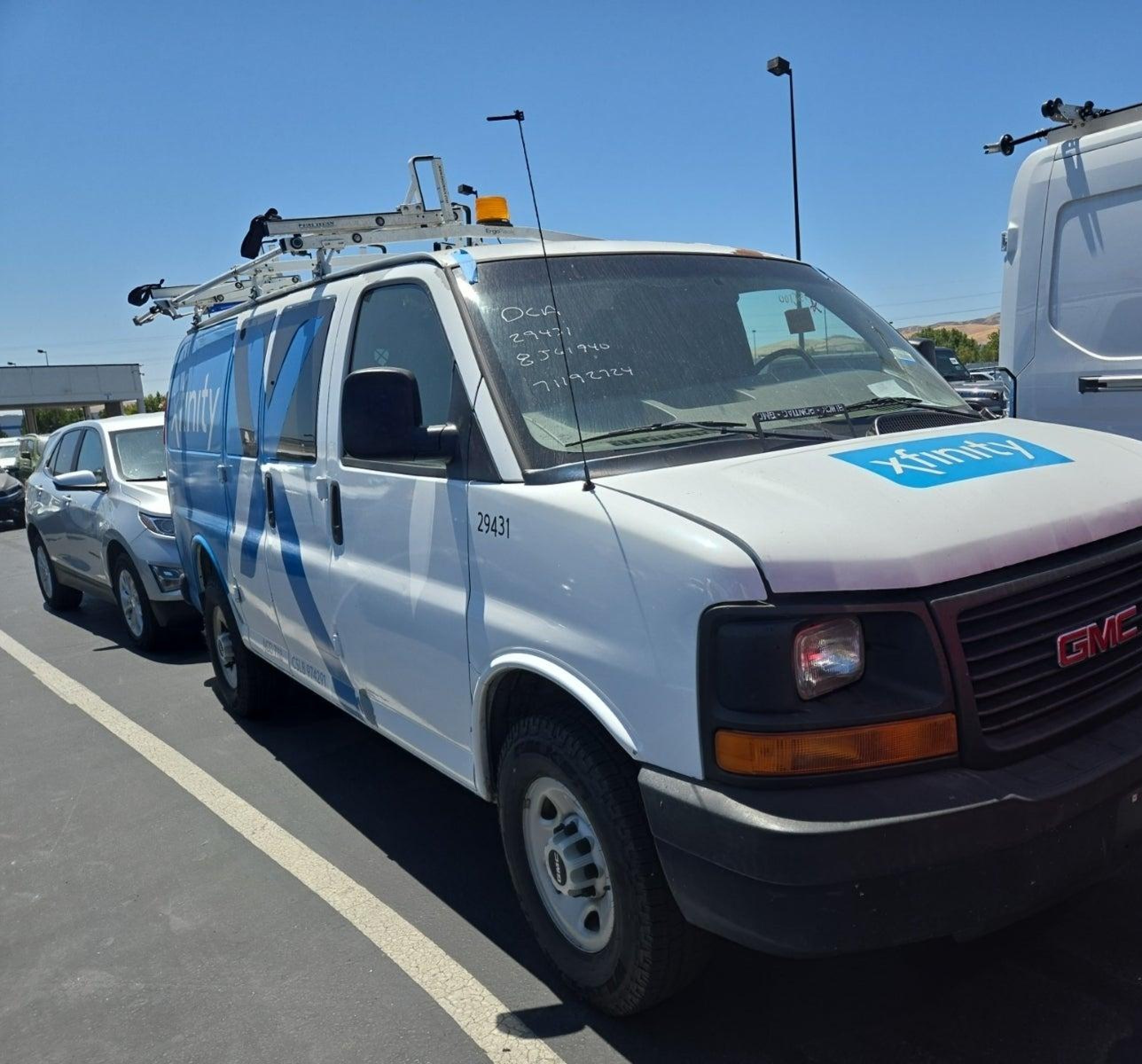 2007 Gmc Savana Work Van vin: 1GTGG25V371192724