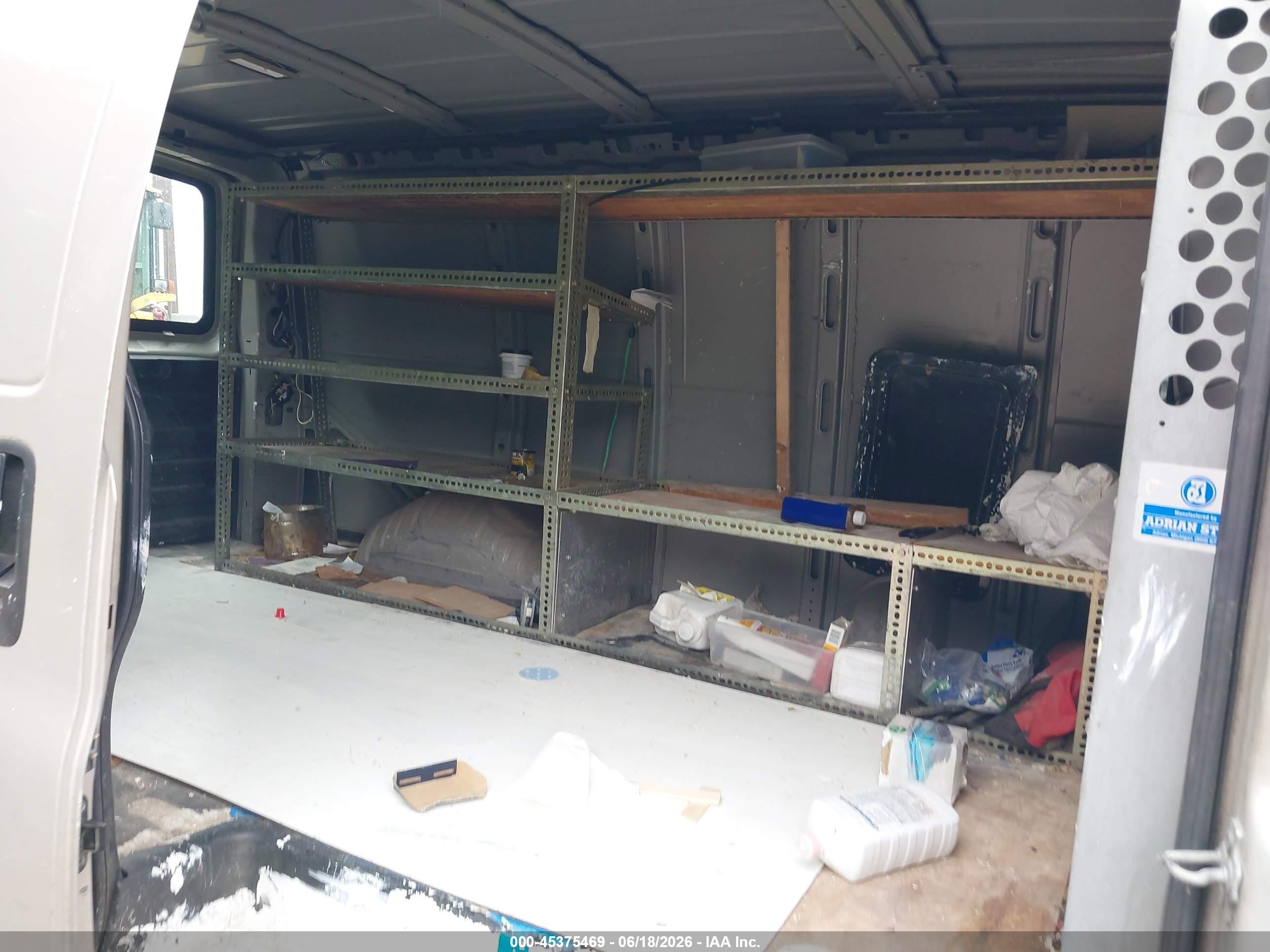 2006 Gmc Savana Work Van Коричневый vin: 1GTGG25V461125029