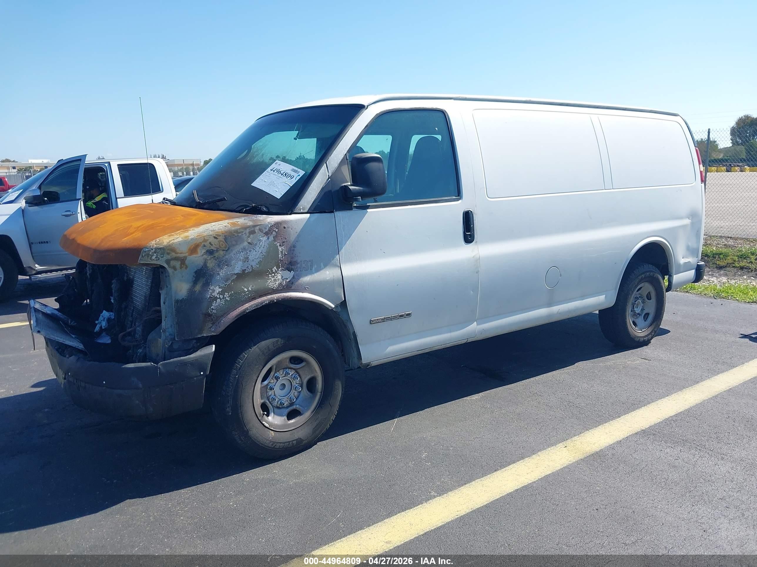 2004 Gmc Savana Standard White vin: 1GTGG25V641912013