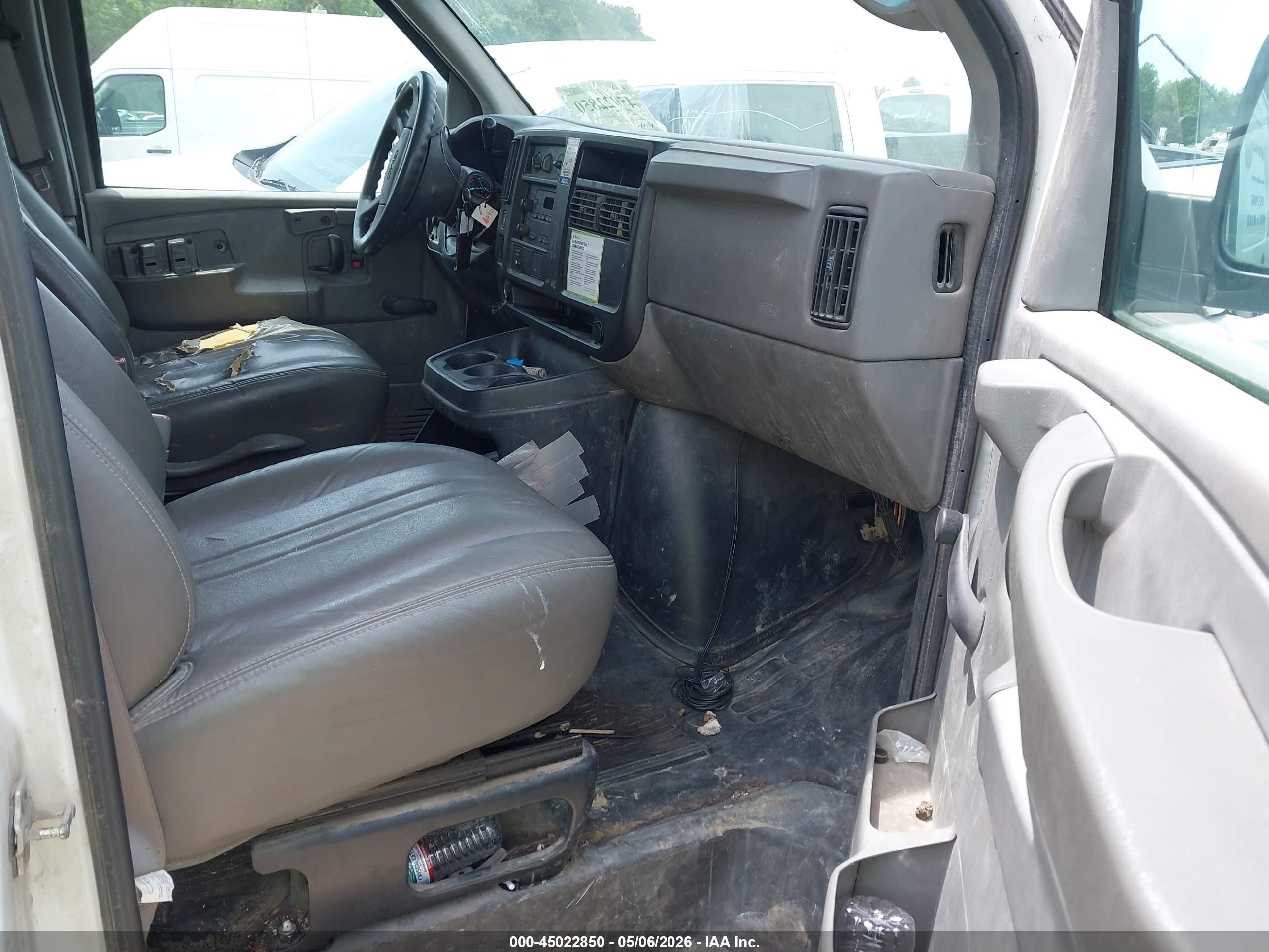 2005 Gmc Savana Standard Белый vin: 1GTGG29V051170607