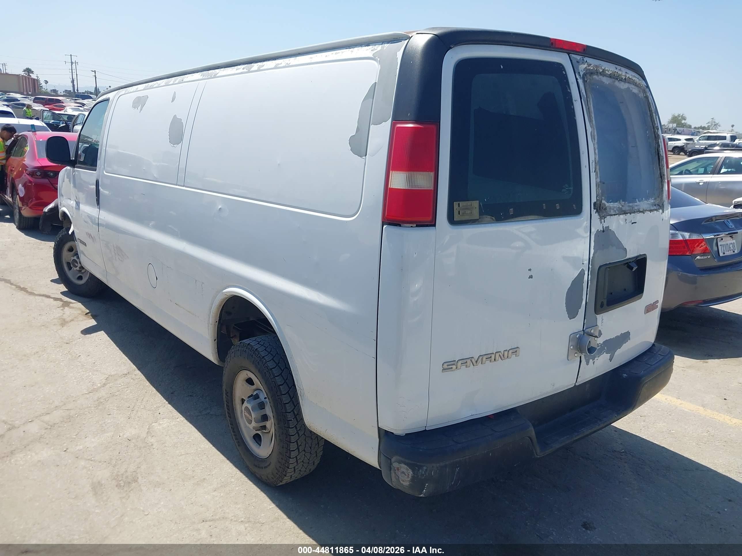 2003 Gmc Savana Standard White vin: 1GTGG29V731198286