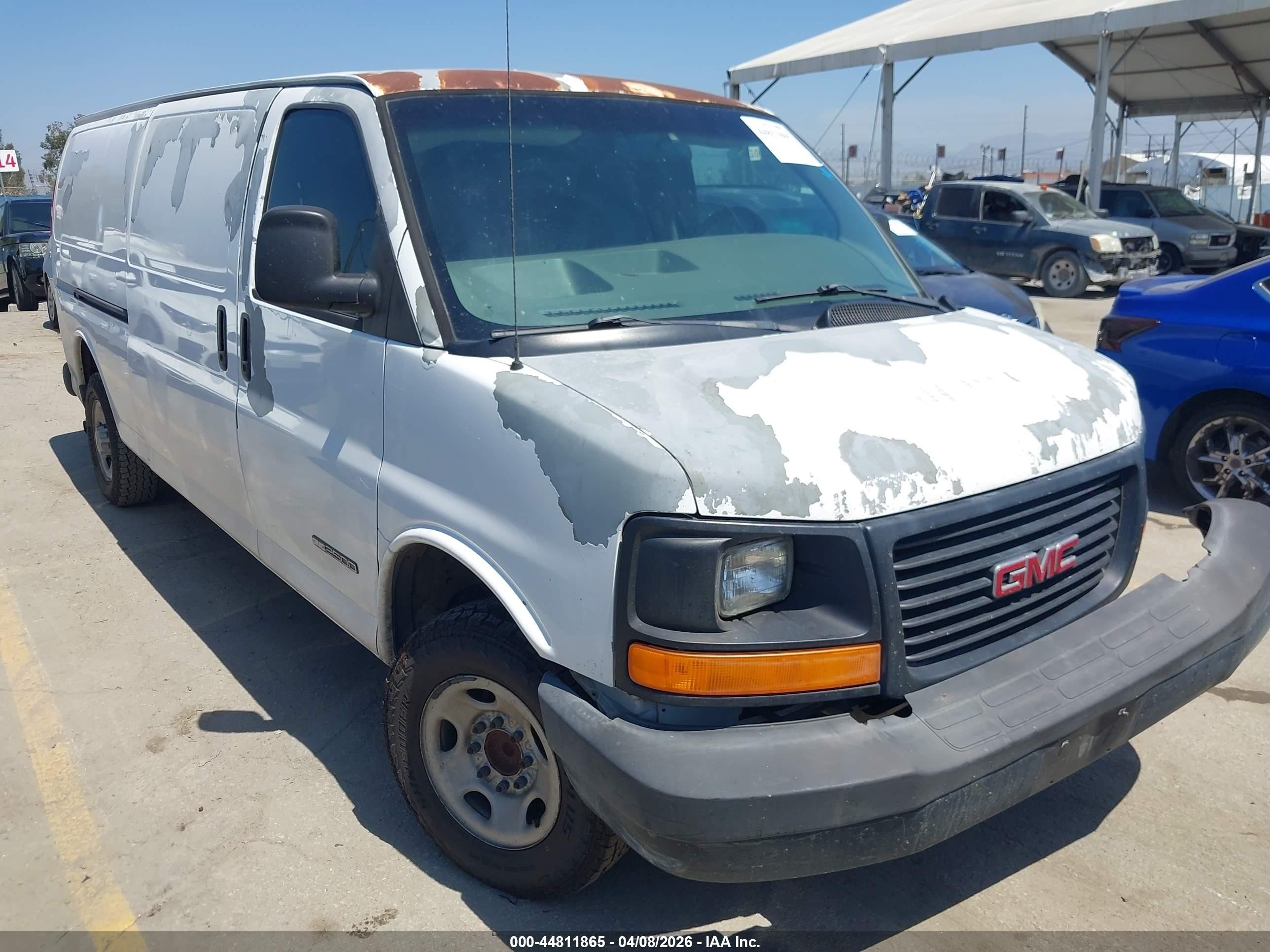 2003 Gmc Savana Standard White vin: 1GTGG29V731198286