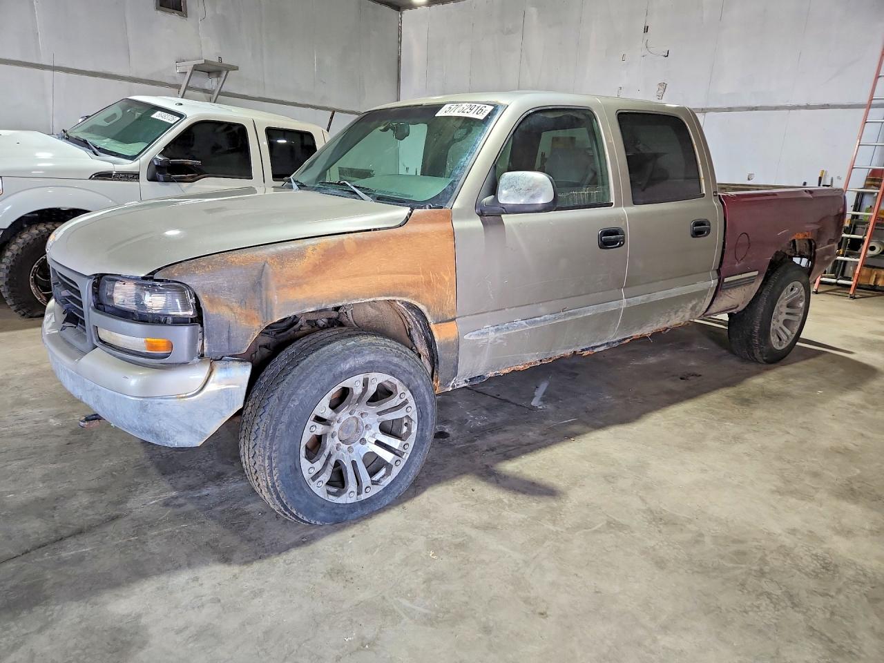 2002 Gmc Sierra K1500 Heavy Duty Tan vin: 1GTGK13U42F192617