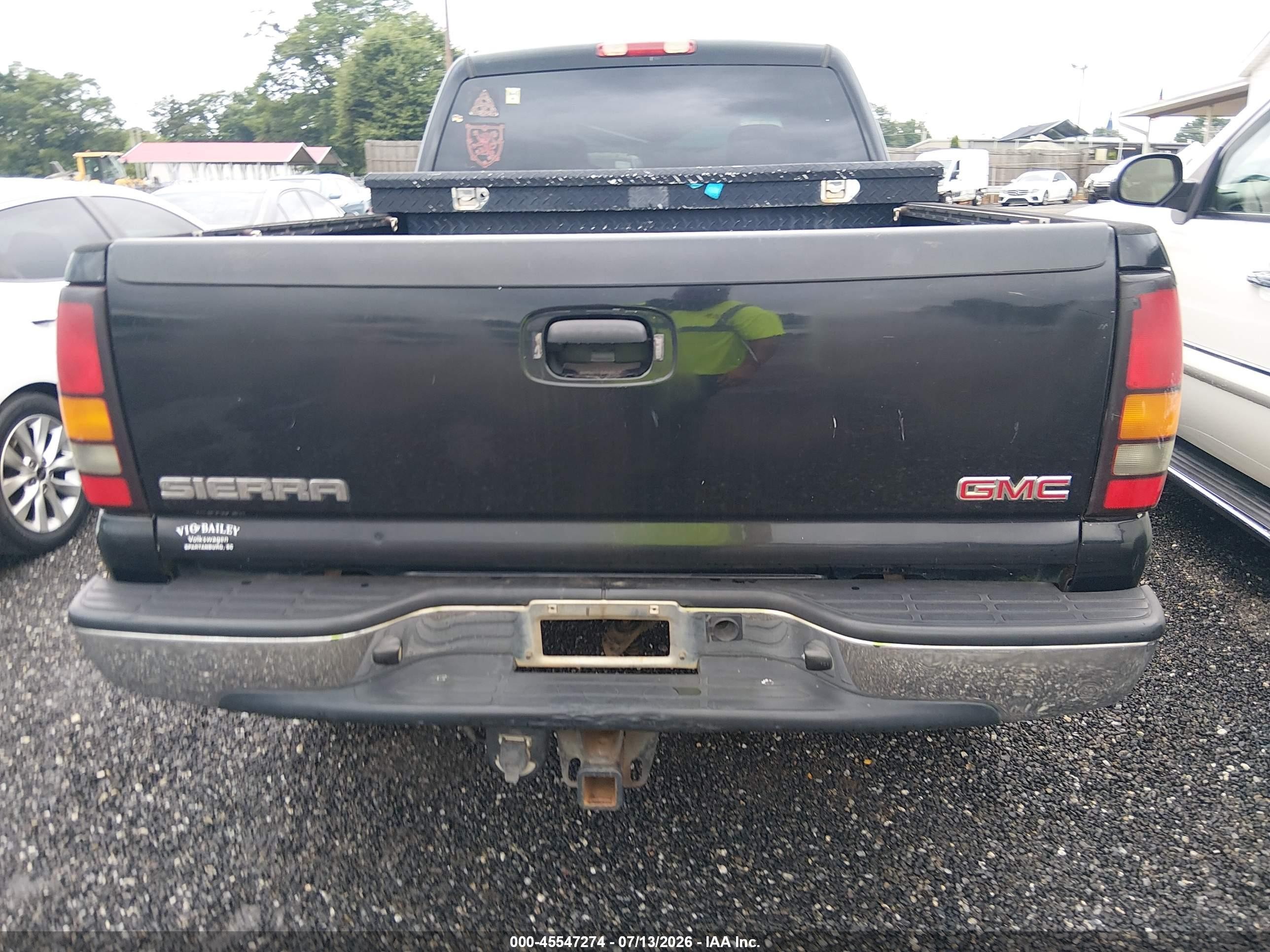 2005 Gmc Sierra 1500hd Slt Black vin: 1GTGK13U45F889662