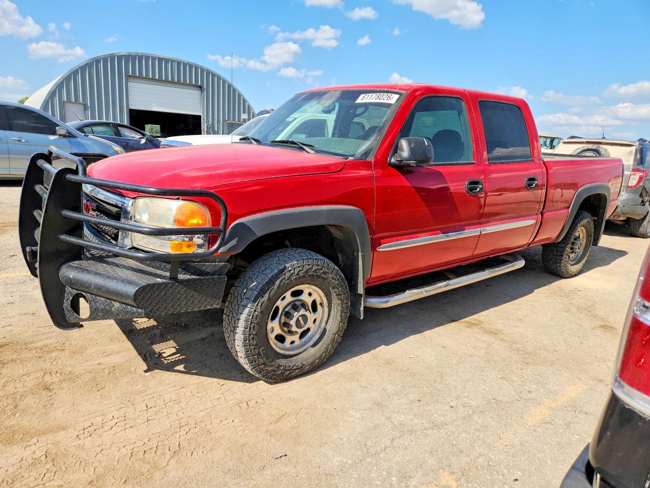 2007 Gmc Sierra K1500 Classic Hd Red vin: 1GTGK13U57F194934