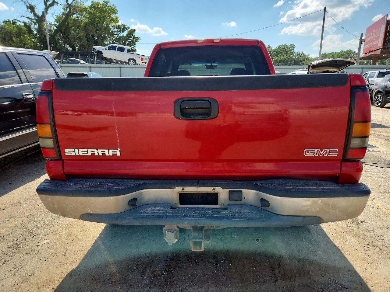 2007 Gmc Sierra K1500 Classic Hd Red vin: 1GTGK13U57F194934