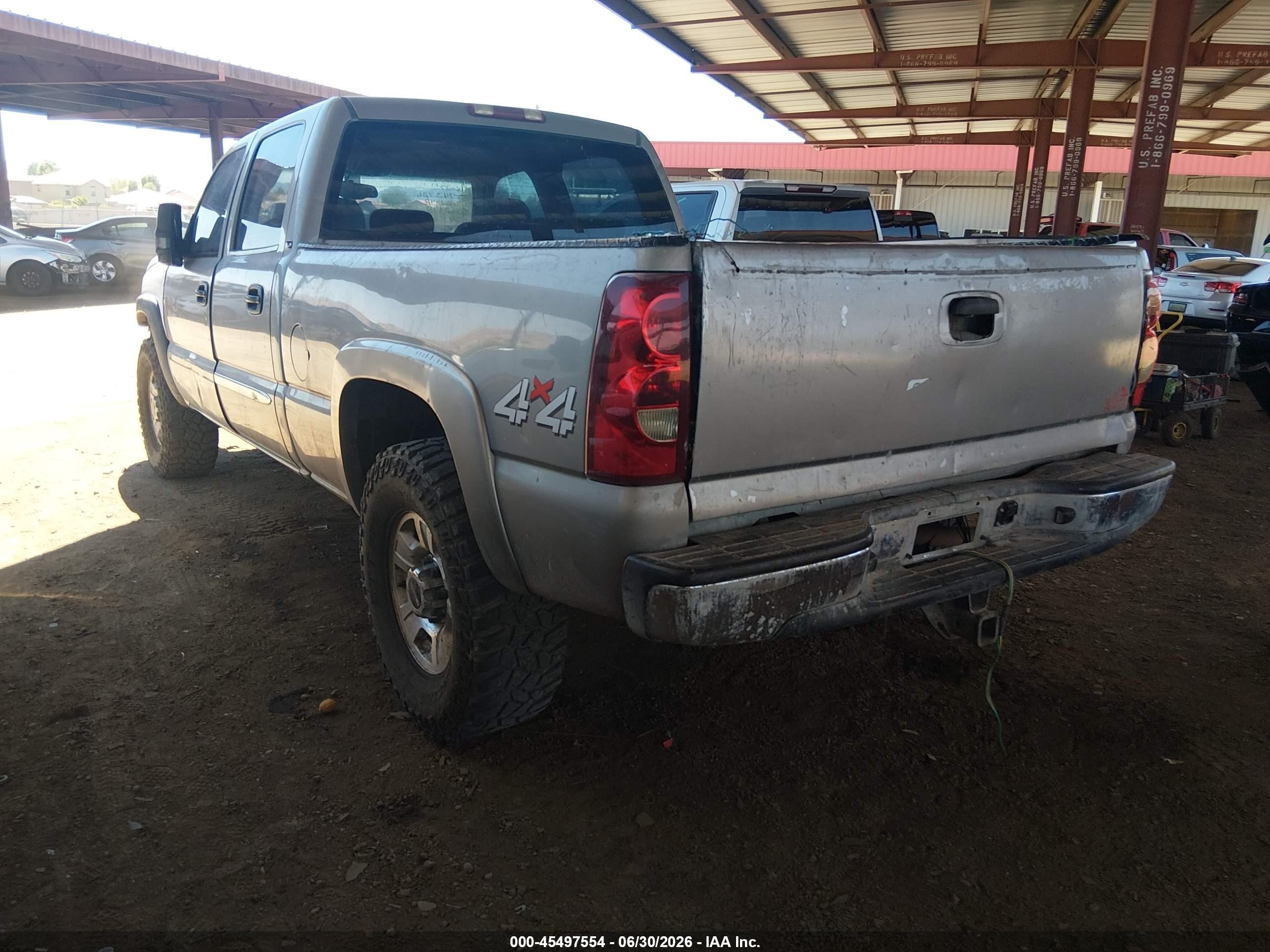 2003 Gmc Sierra 1500hd Sle/slt Gray vin: 1GTGK13U63F162472