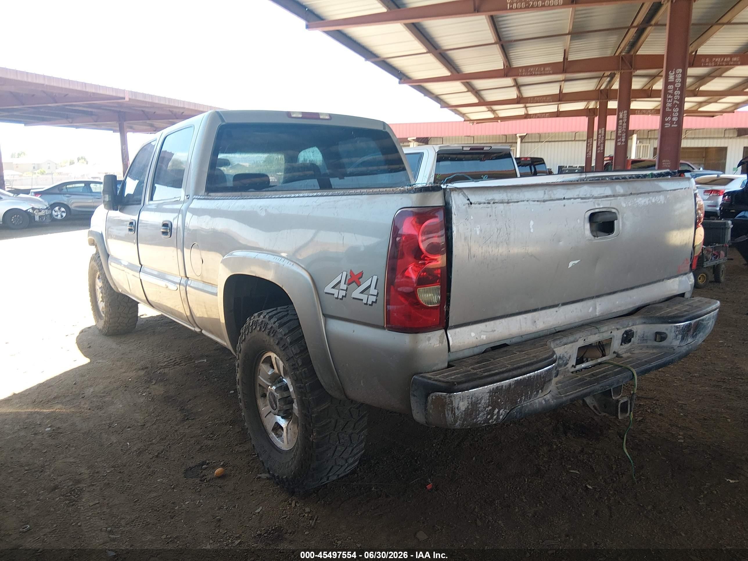 2003 Gmc Sierra 1500hd Sle/slt Gray vin: 1GTGK13U63F162472
