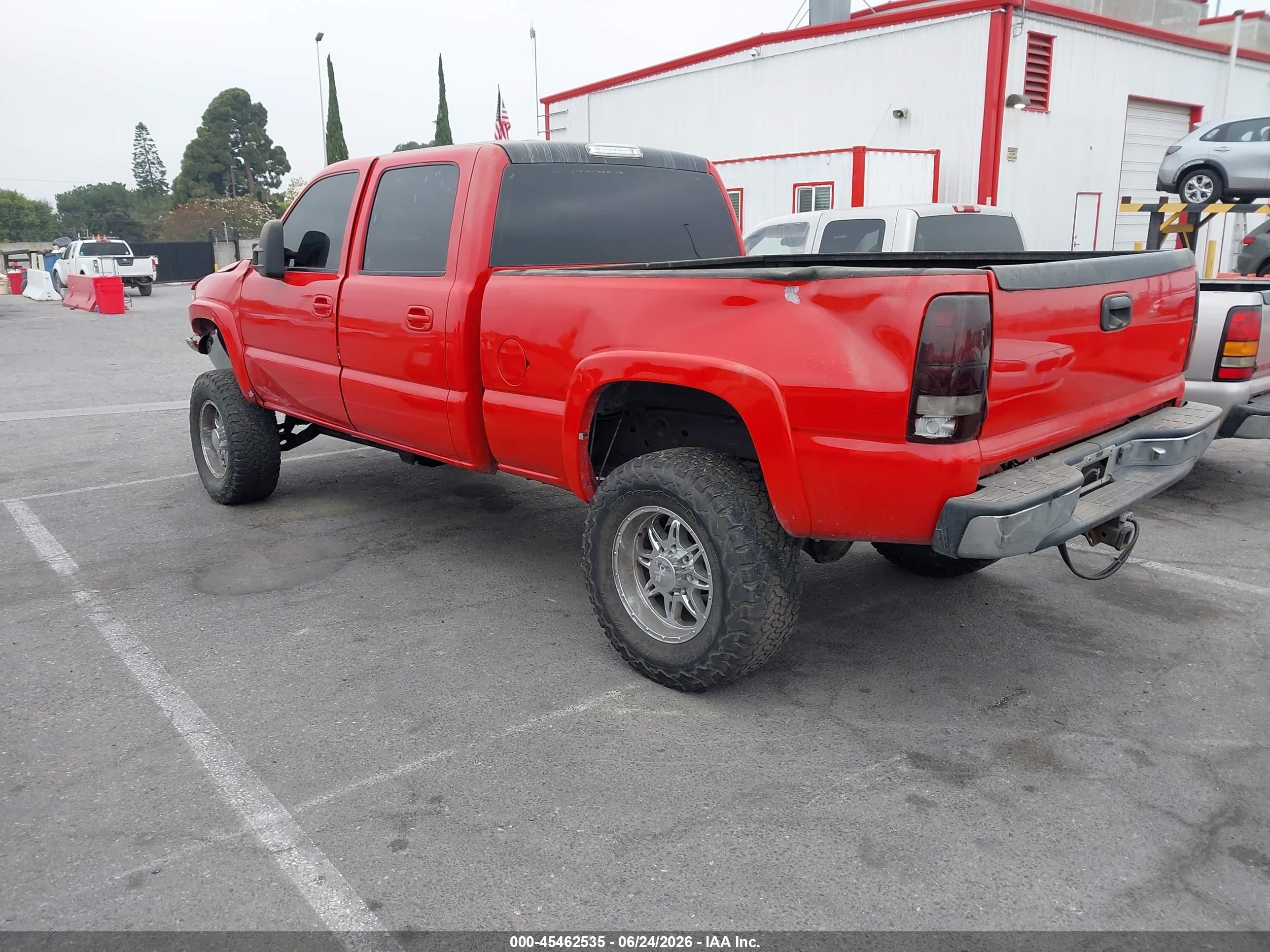 2001 Gmc Sierra 1500hd Sle Red vin: 1GTGK13U71F160016