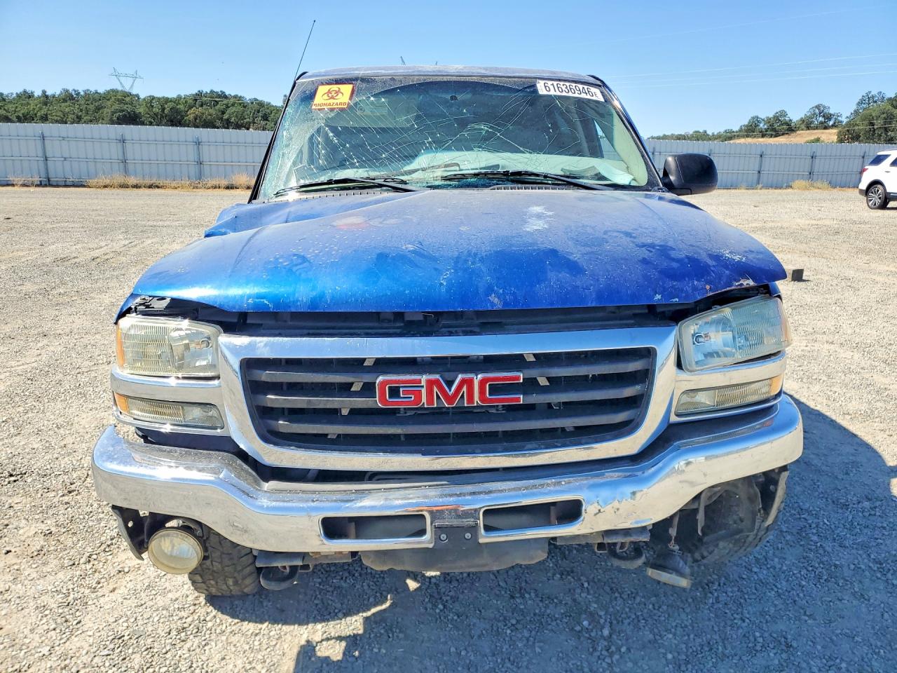2003 Gmc Sierra K1500 Heavy Duty Blue vin: 1GTGK13U83F103990