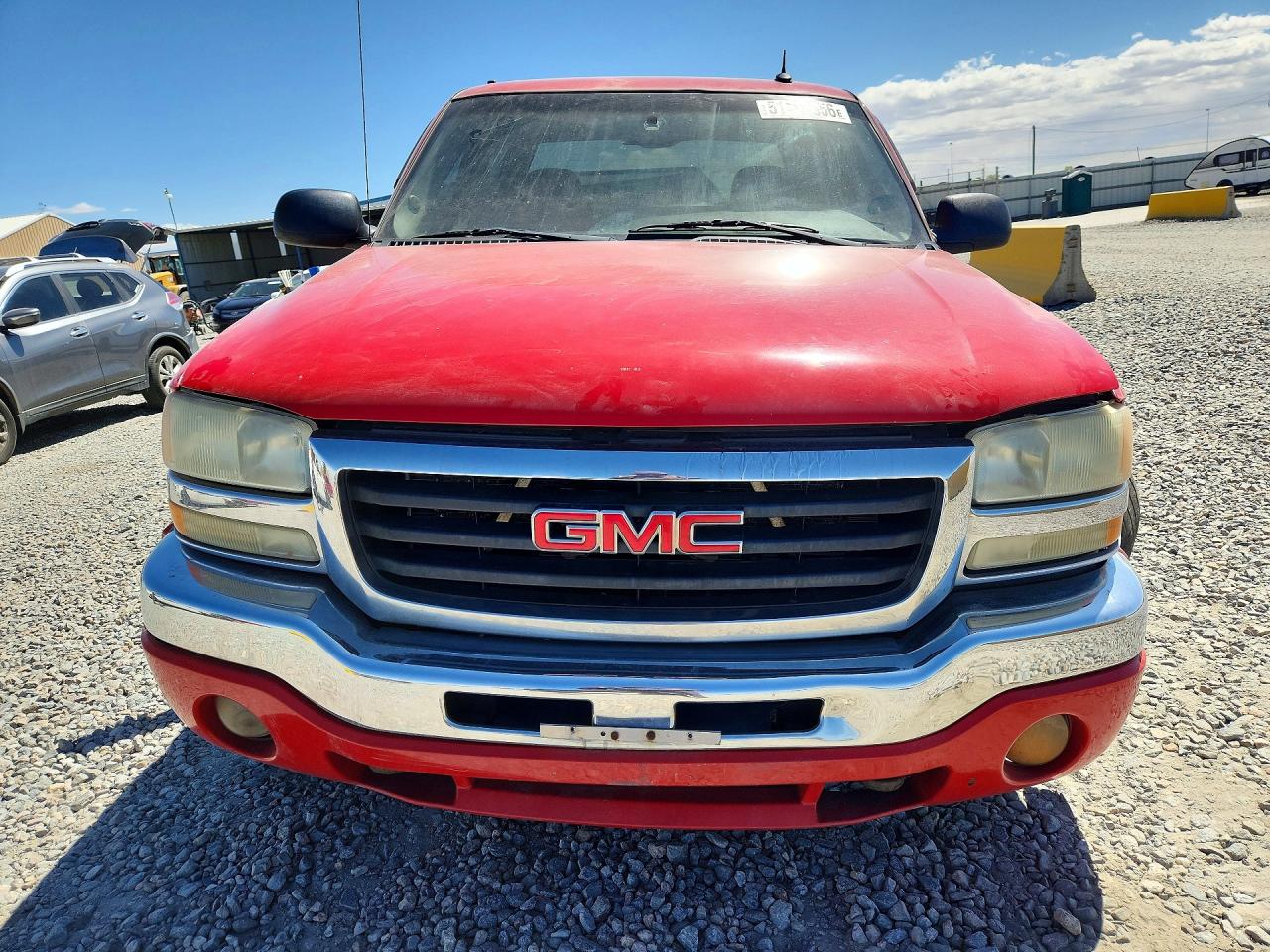 2003 Gmc Sierra K1500 Heavy Duty Red vin: 1GTGK13U83F148301