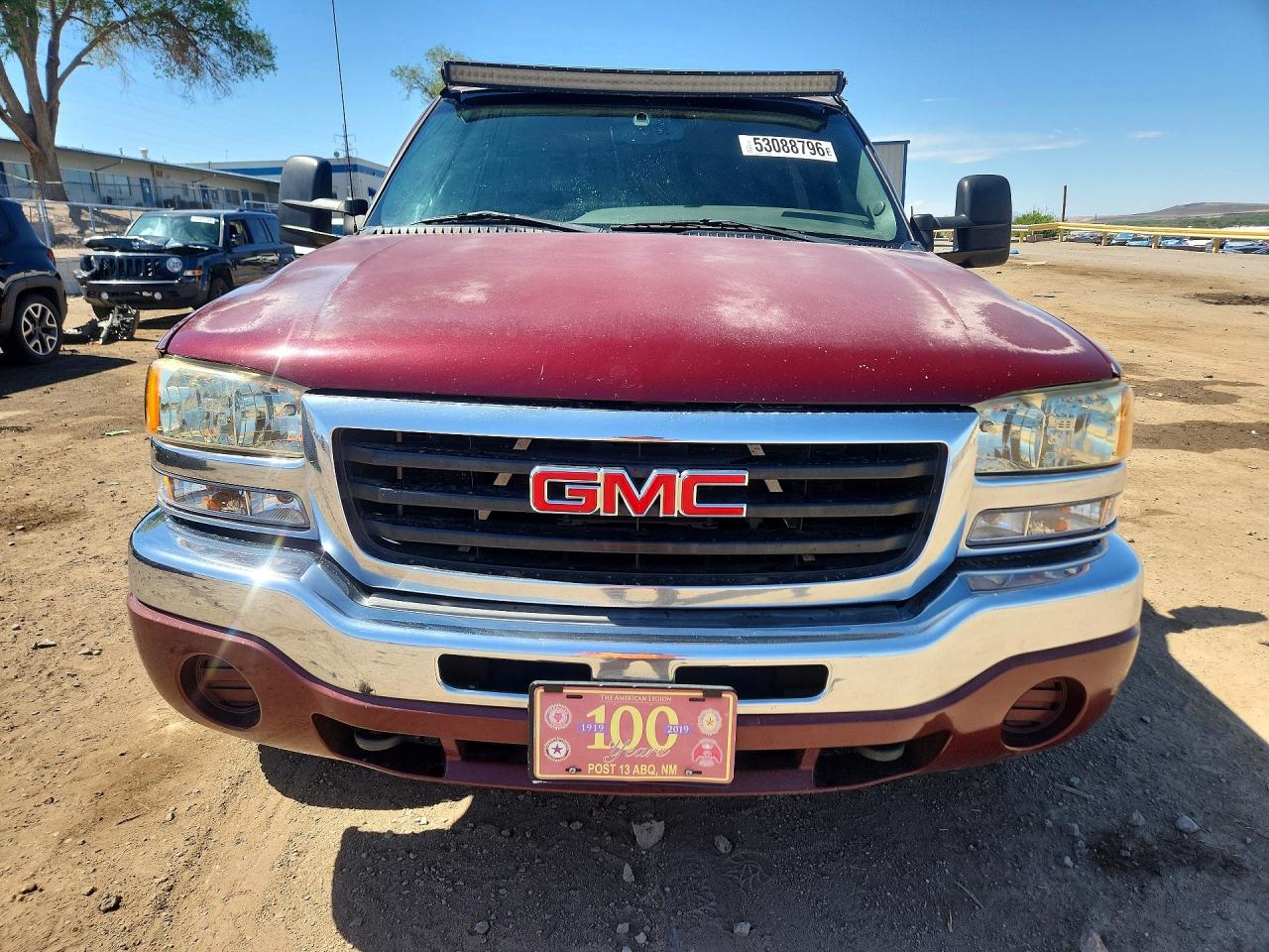 2003 Gmc Sierra K1500 Heavy Duty Burgundy vin: 1GTGK13U93F191240