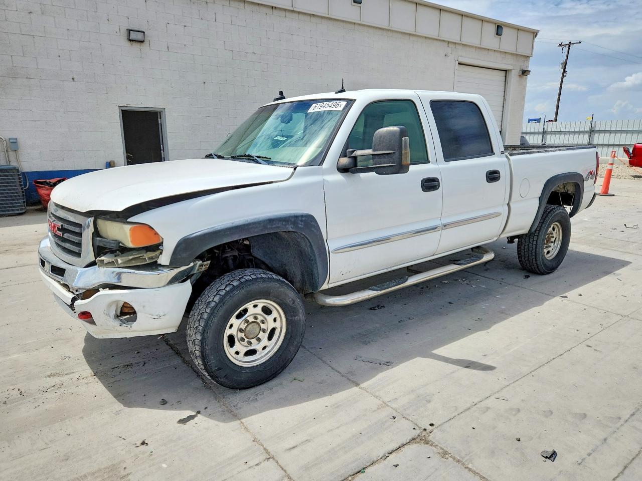 2003 Gmc Sierra K1500 Heavy Duty Белый vin: 1GTGK13UX3F125392