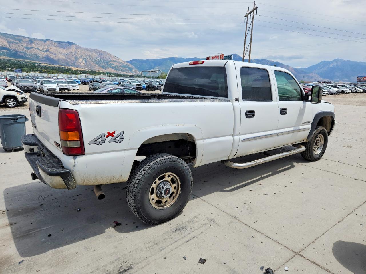 2003 Gmc Sierra K1500 Heavy Duty Белый vin: 1GTGK13UX3F125392