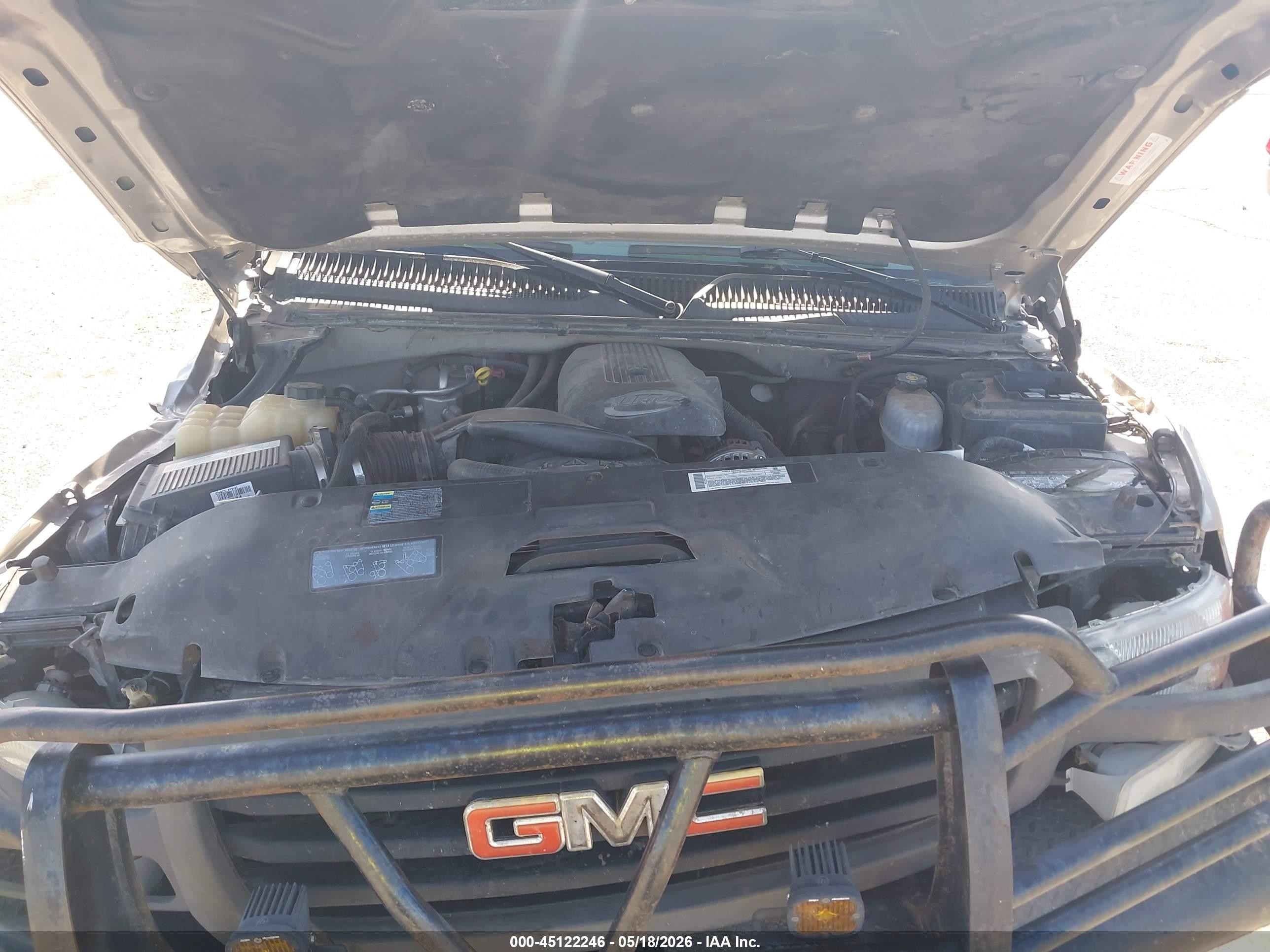 2006 Gmc Sierra 1500hd Slt Silver vin: 1GTGK13UX6F122027
